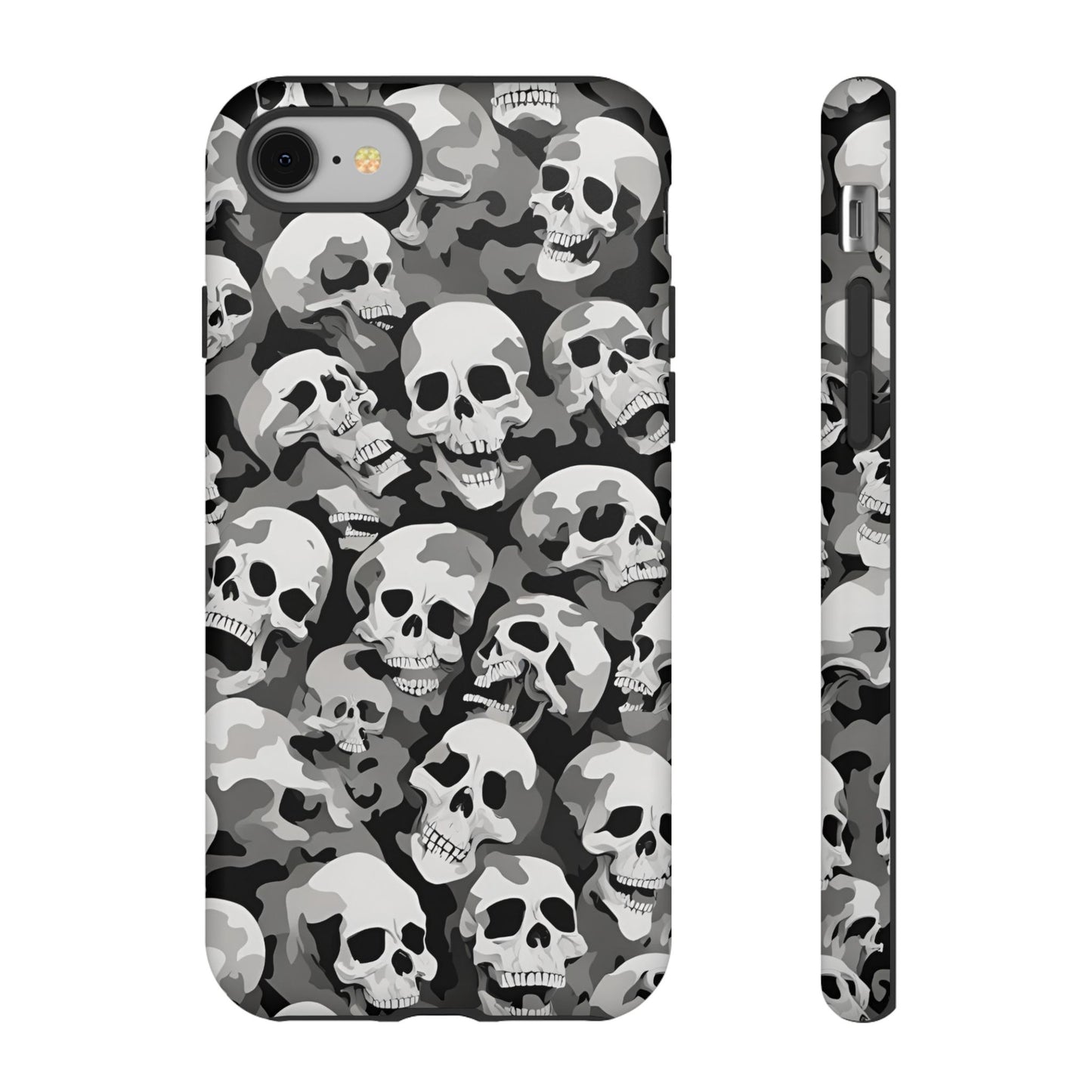 SKULL phone case TOUGH iPhone 16/15/14/13/12/11 Pro Max | Galaxy S24/S23/S22 Ultra | Pixel 7/8/9 | Slim & Tough