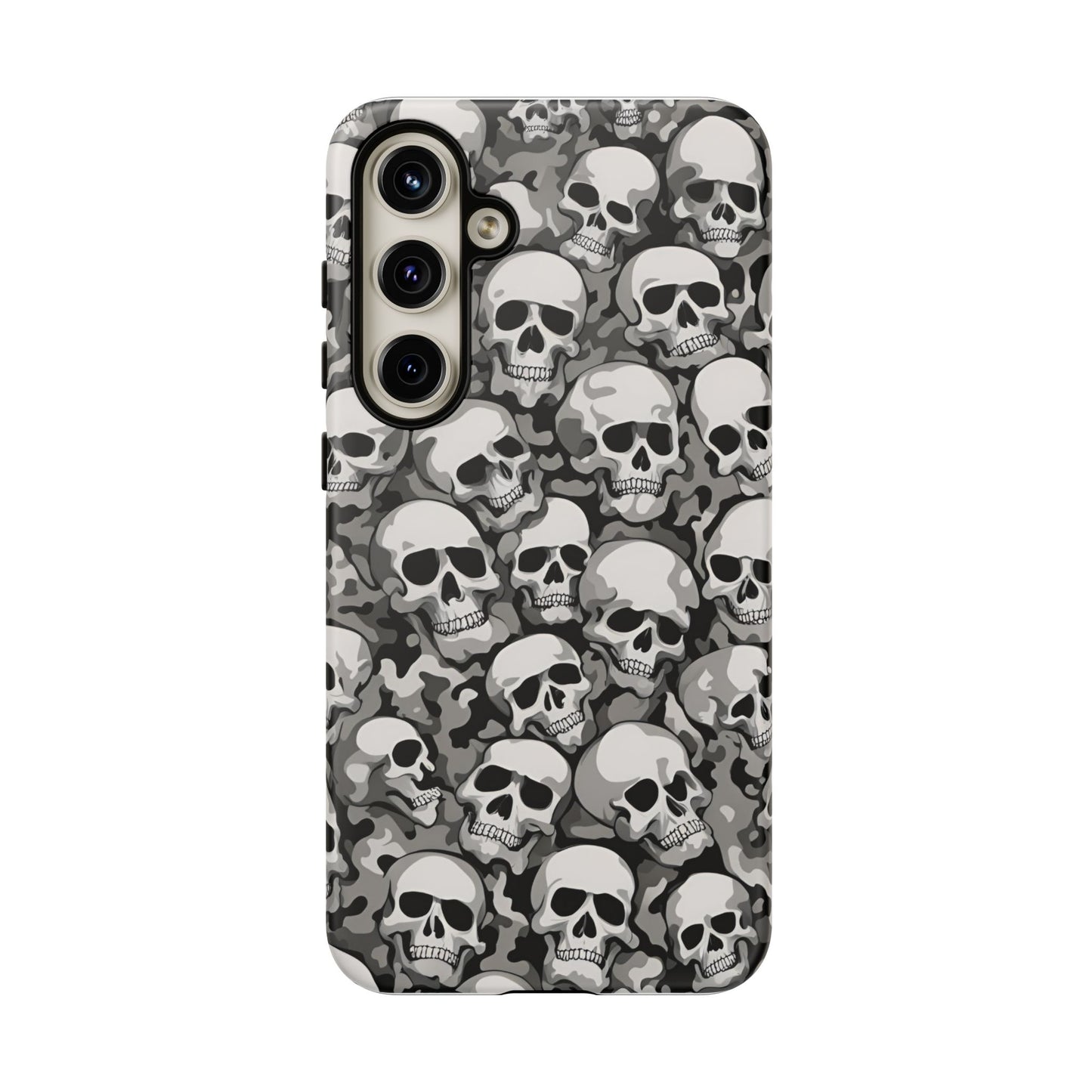 SKULL phone case TOUGH iPhone 16/15/14/13/12/11 Pro Max | Galaxy S24/S23/S22 Ultra | Pixel 7/8/9 | Slim & Tough