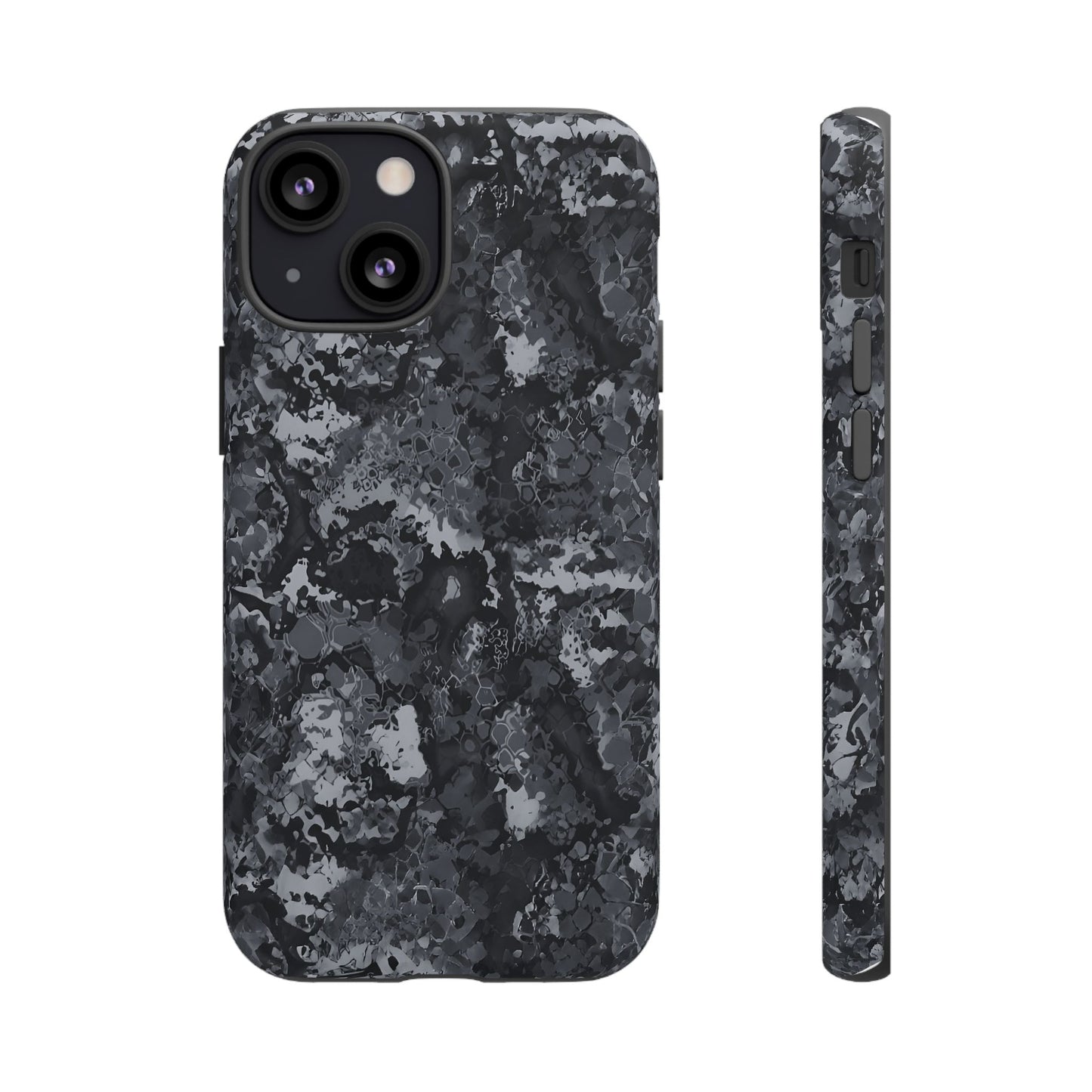 BLACK CAMO phone case TOUGH iPhone 16/15/14/13/12/11 Pro Max | Galaxy S24/S23/S22 Ultra | Pixel 7/8/9 | Slim & Tough