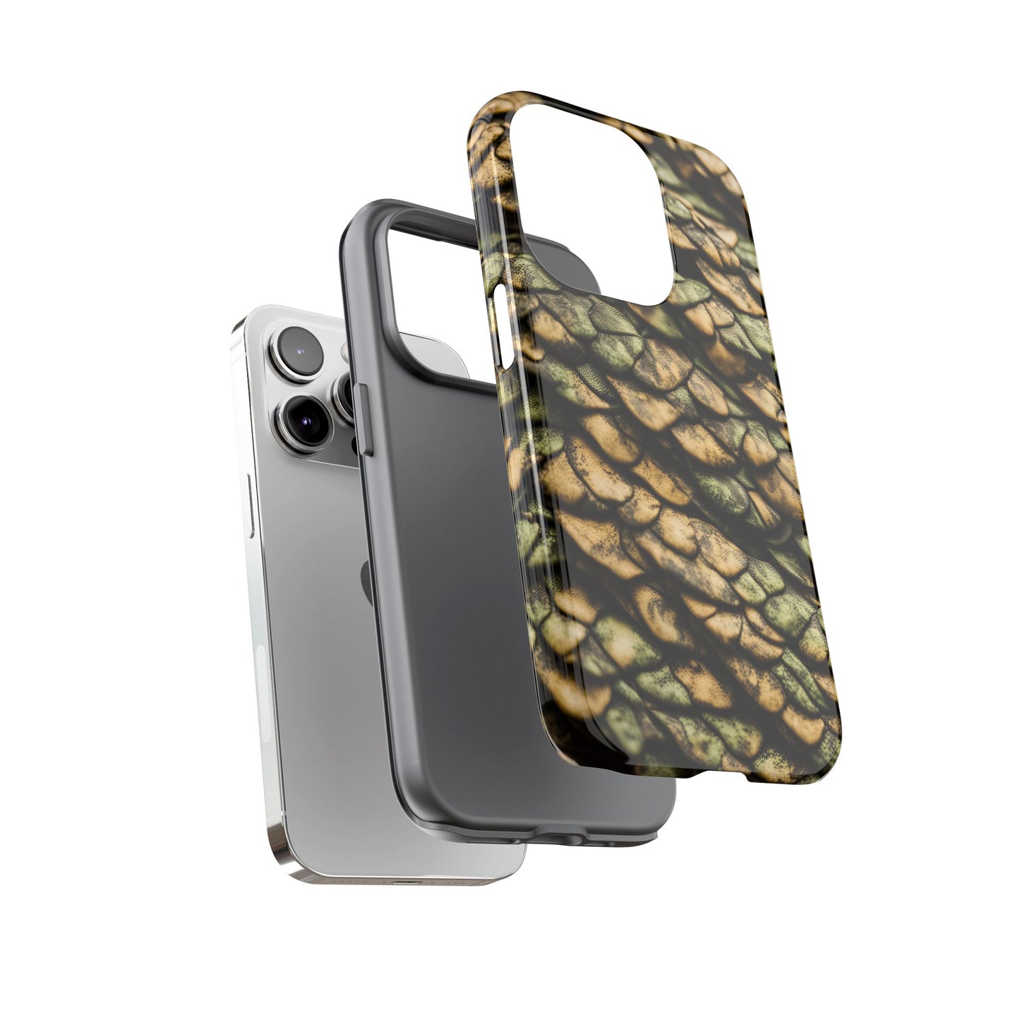 SCALES phone case TOUGH iPhone 16/15/14/13/12/11 Pro Max | Galaxy S24/S23/S22 Ultra | Pixel 7/8/9 | Slim & Tough