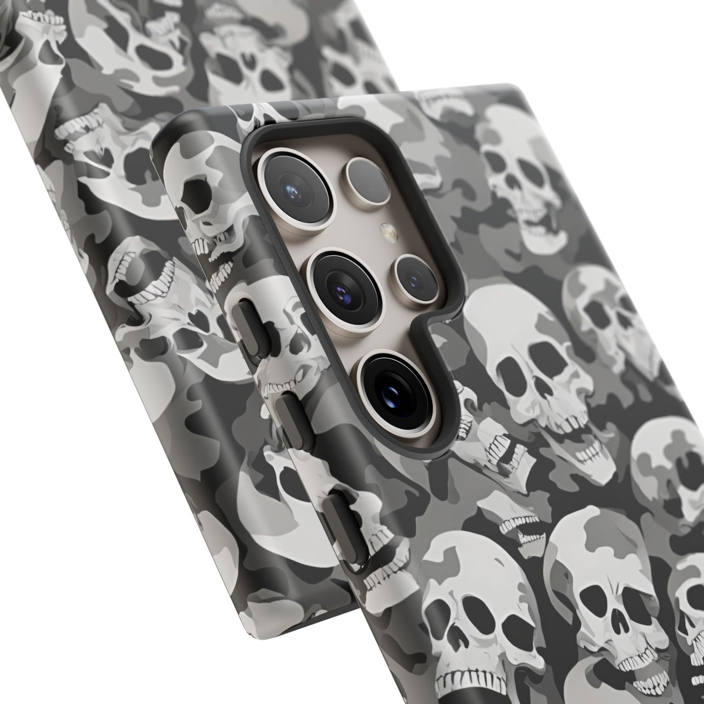 SKULL phone case TOUGH iPhone 16/15/14/13/12/11 Pro Max | Galaxy S24/S23/S22 Ultra | Pixel 7/8/9 | Slim & Tough