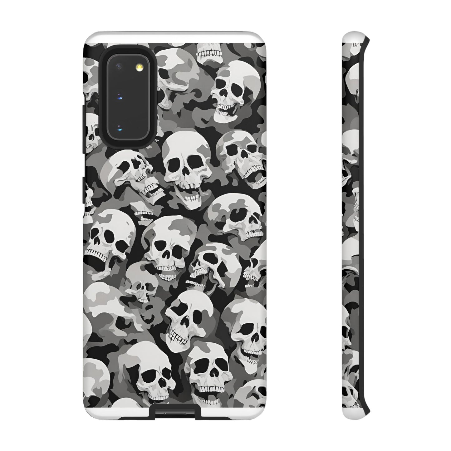 SKULL phone case TOUGH iPhone 16/15/14/13/12/11 Pro Max | Galaxy S24/S23/S22 Ultra | Pixel 7/8/9 | Slim & Tough