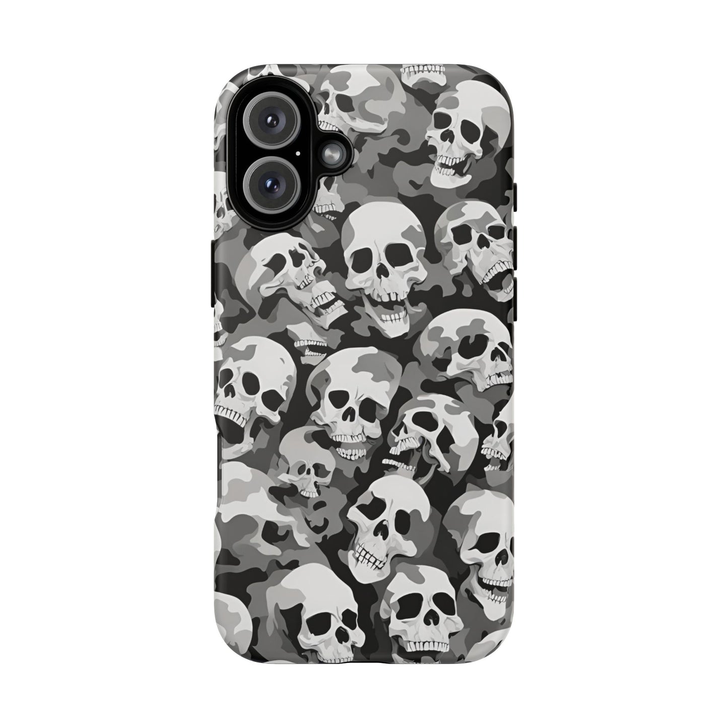 SKULL phone case TOUGH iPhone 16/15/14/13/12/11 Pro Max | Galaxy S24/S23/S22 Ultra | Pixel 7/8/9 | Slim & Tough