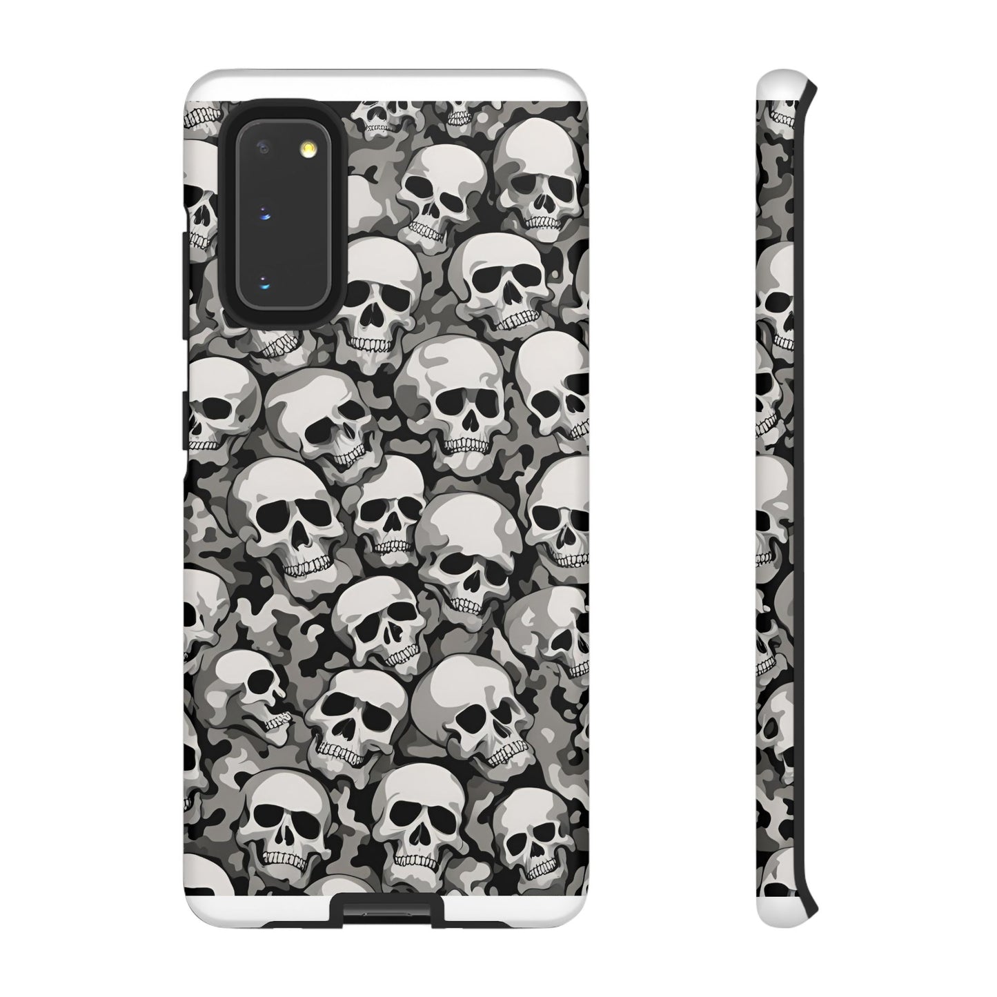 SKULL phone case TOUGH iPhone 16/15/14/13/12/11 Pro Max | Galaxy S24/S23/S22 Ultra | Pixel 7/8/9 | Slim & Tough