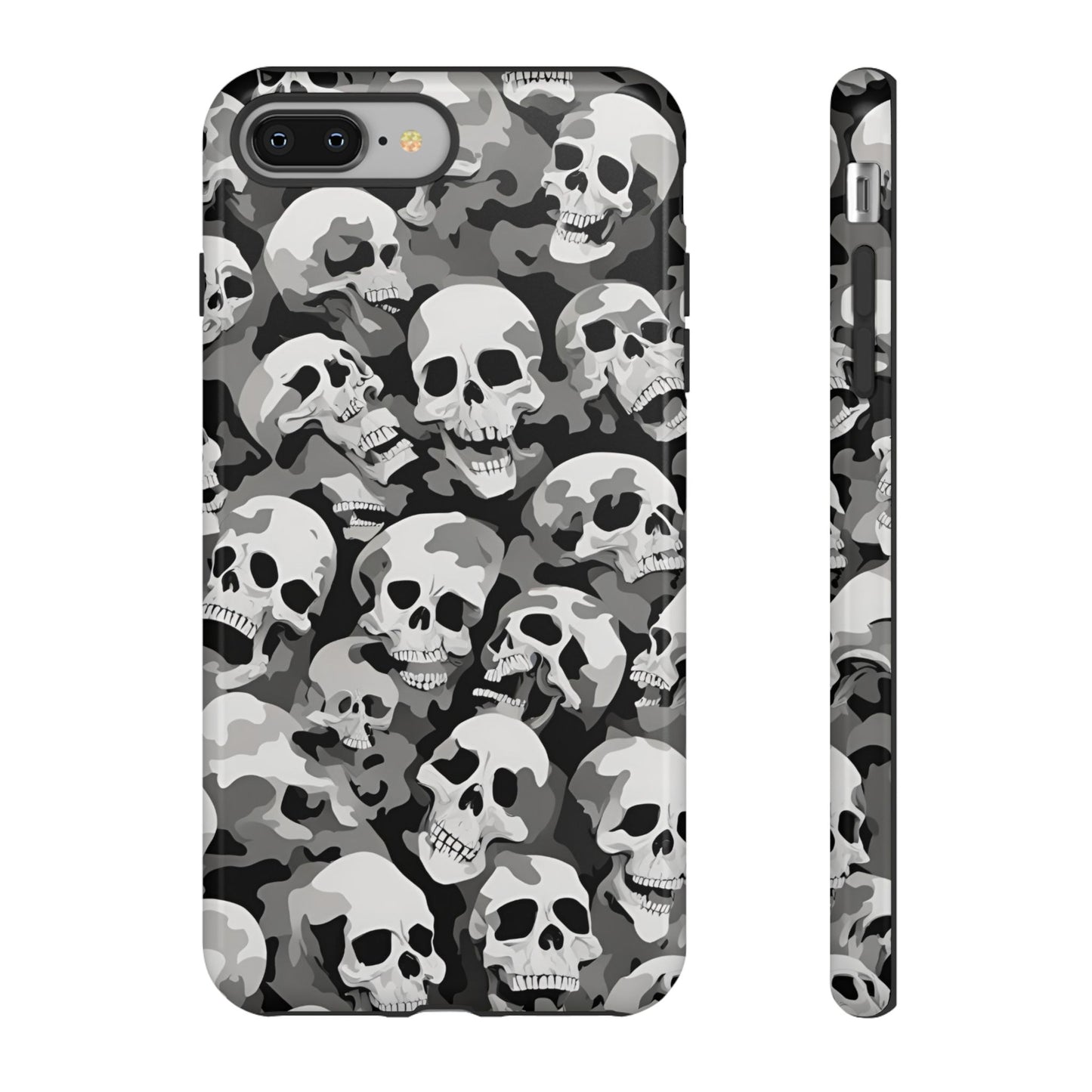 SKULL phone case TOUGH iPhone 16/15/14/13/12/11 Pro Max | Galaxy S24/S23/S22 Ultra | Pixel 7/8/9 | Slim & Tough