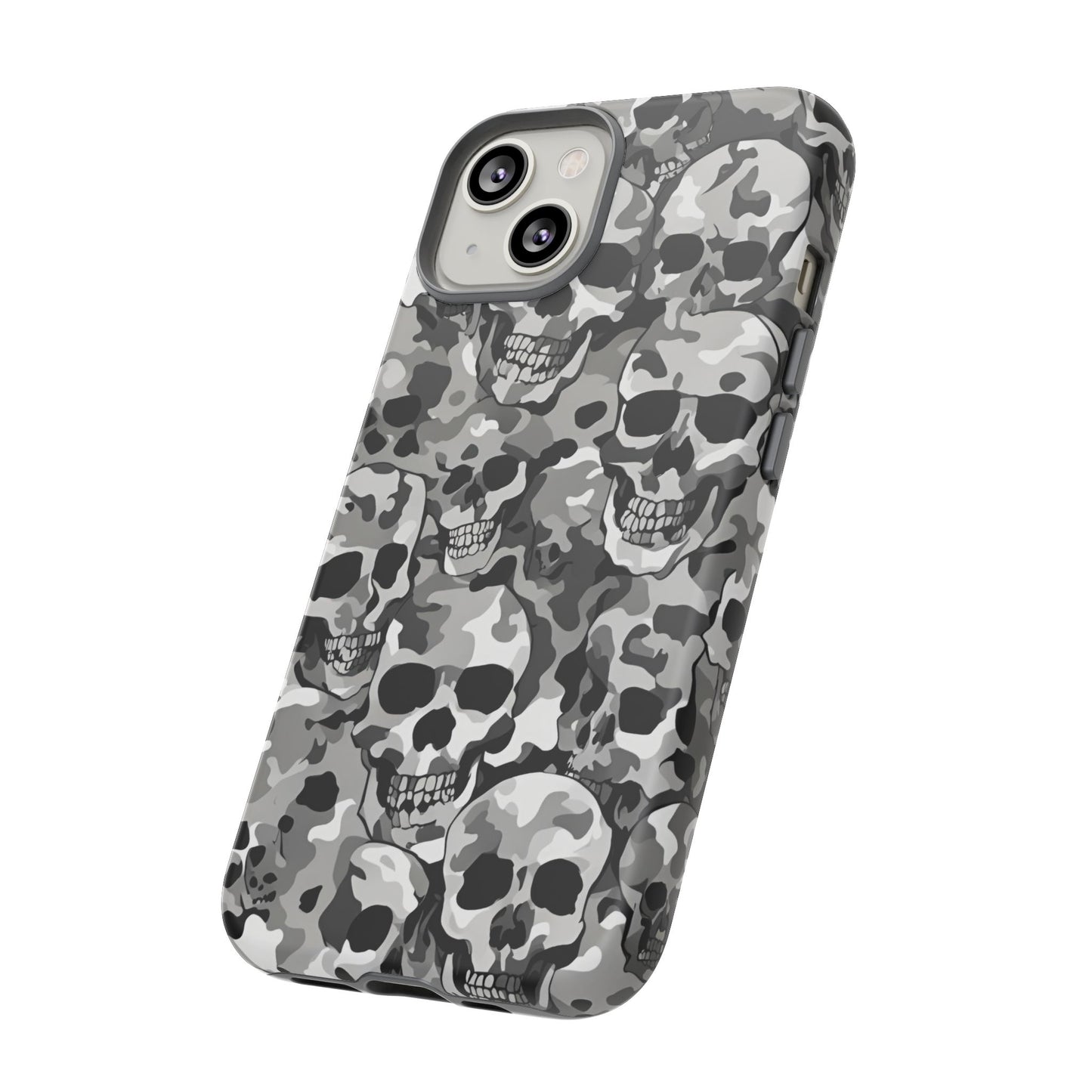 SKULL CAMO phone case TOUGH iPhone 16/15/14/13/12/11 Pro Max | Galaxy S24/S23/S22 Ultra | Pixel 7/8/9 | Slim & Tough