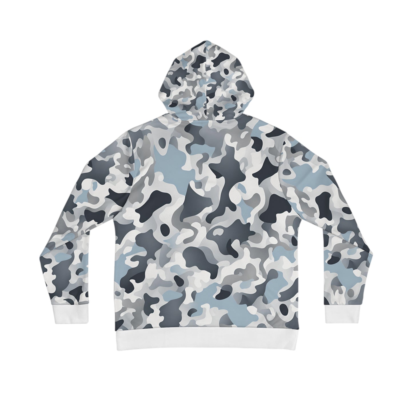 Adversarial SNOW CAMO Anti AI / facial recognition Hoodie