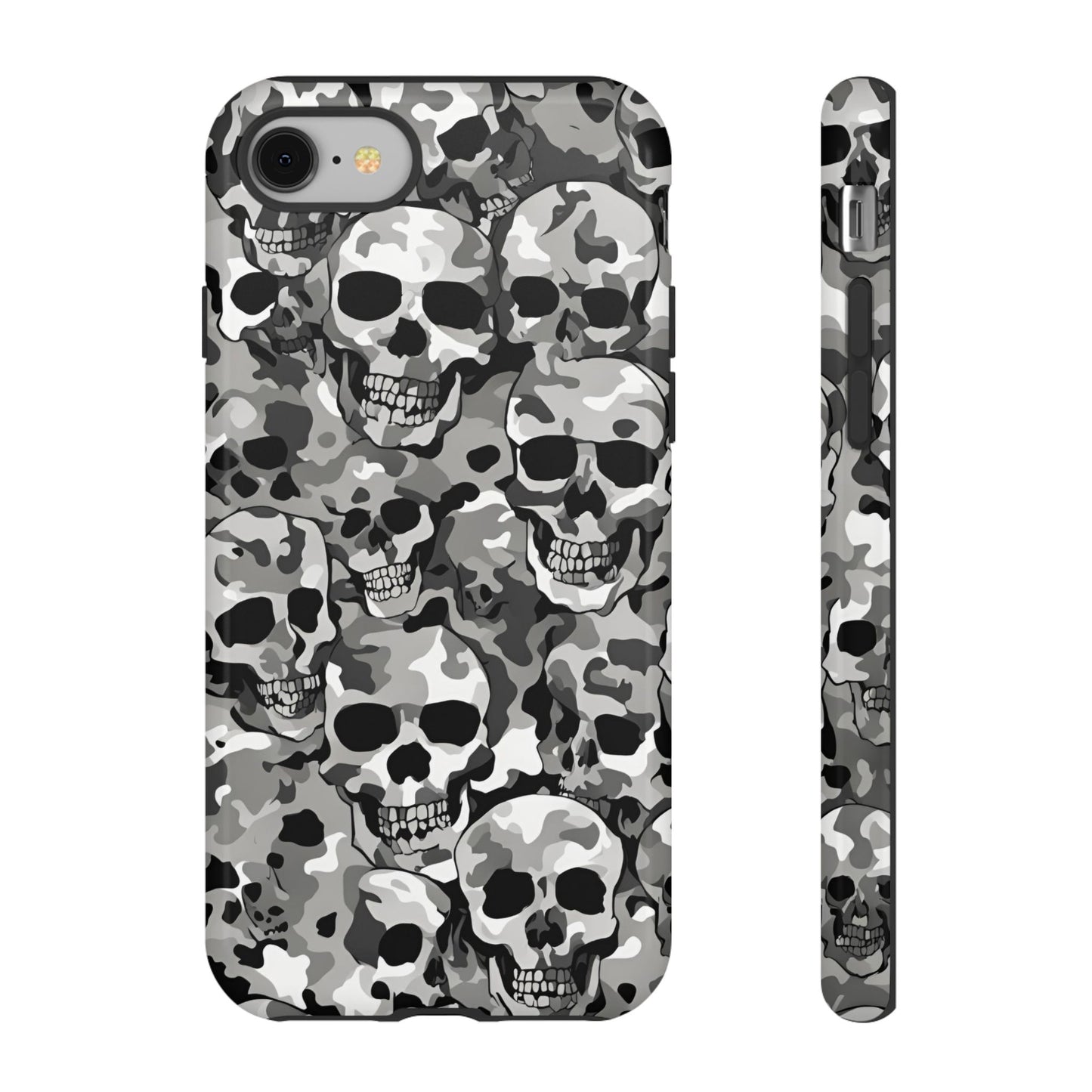 SKULL CAMO phone case TOUGH iPhone 16/15/14/13/12/11 Pro Max | Galaxy S24/S23/S22 Ultra | Pixel 7/8/9 | Slim & Tough