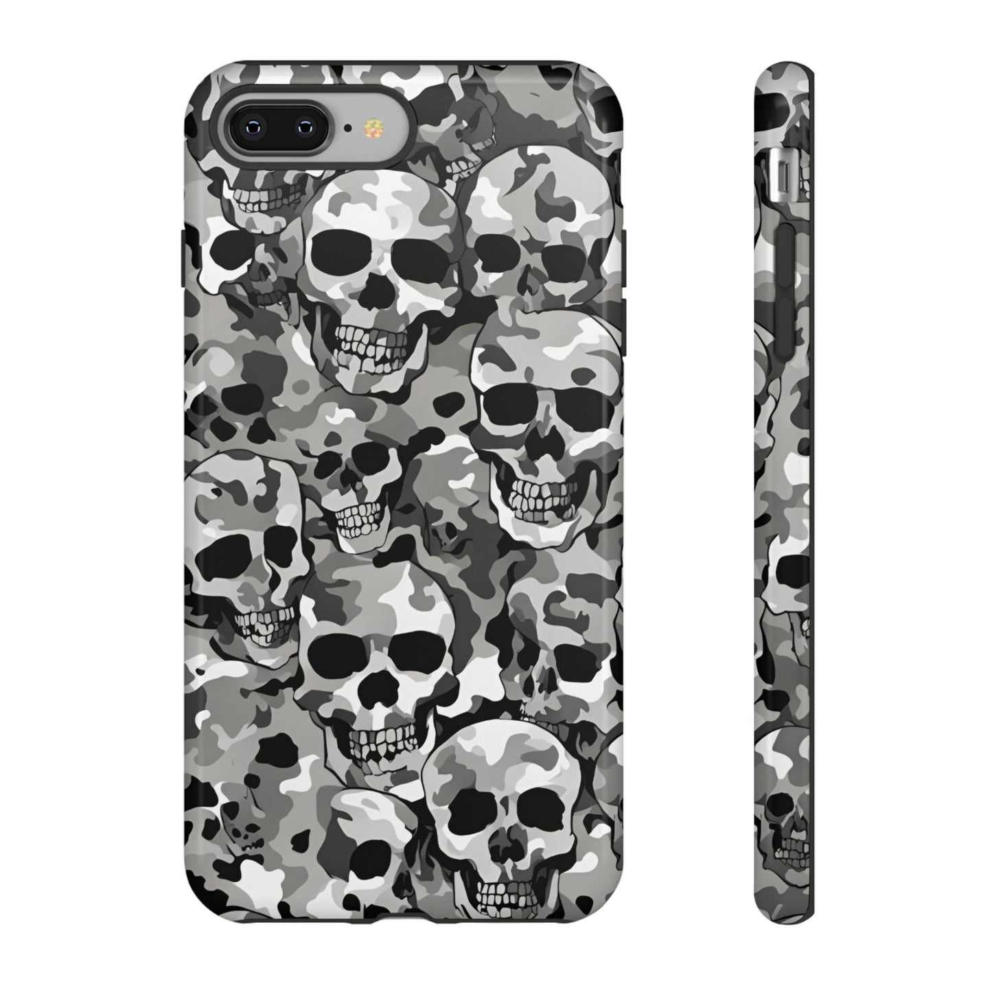 SKULL CAMO phone case TOUGH iPhone 16/15/14/13/12/11 Pro Max | Galaxy S24/S23/S22 Ultra | Pixel 7/8/9 | Slim & Tough