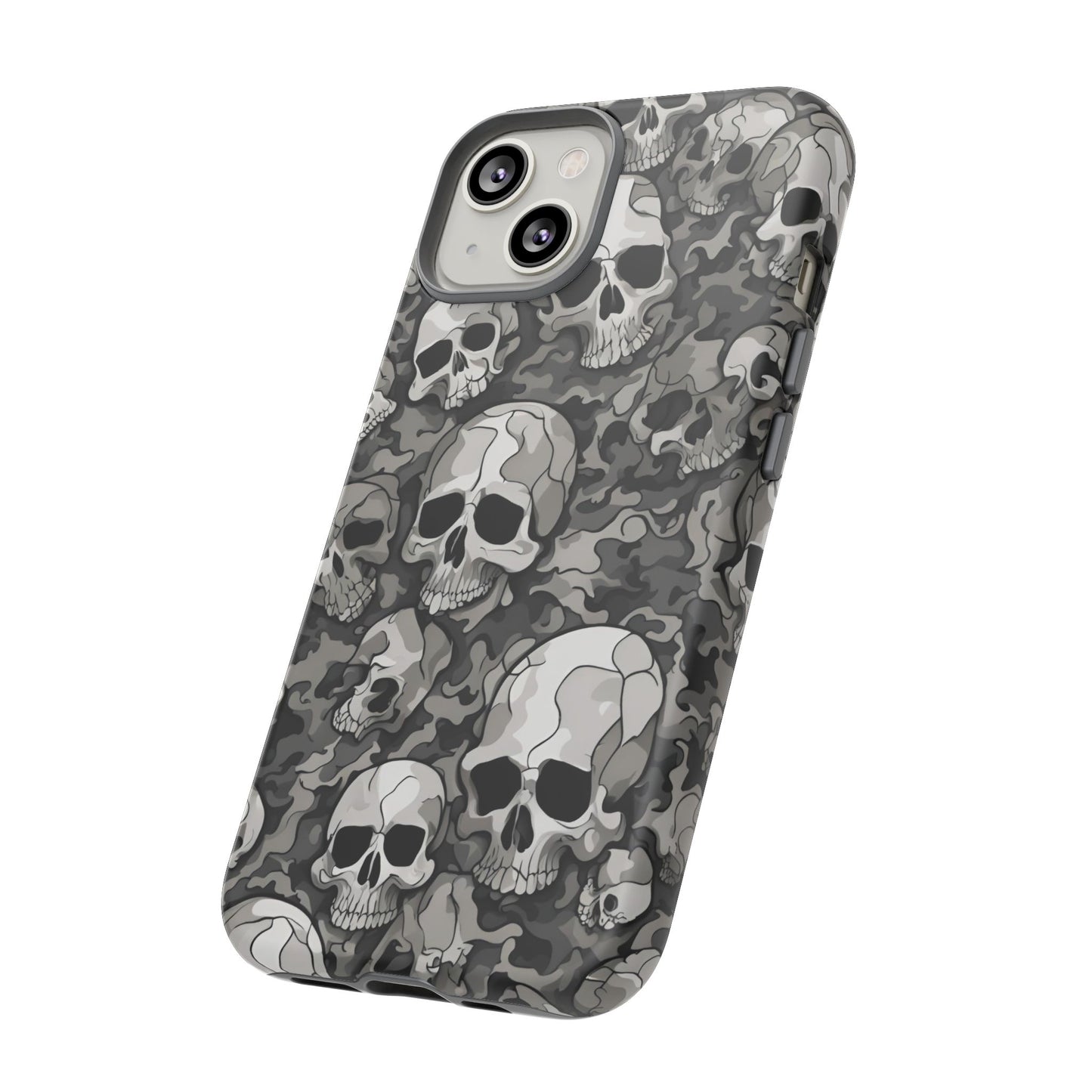 SKULL phone case TOUGH iPhone 16/15/14/13/12/11 Pro Max | Galaxy S24/S23/S22 Ultra | Pixel 7/8/9 | Slim & Tough