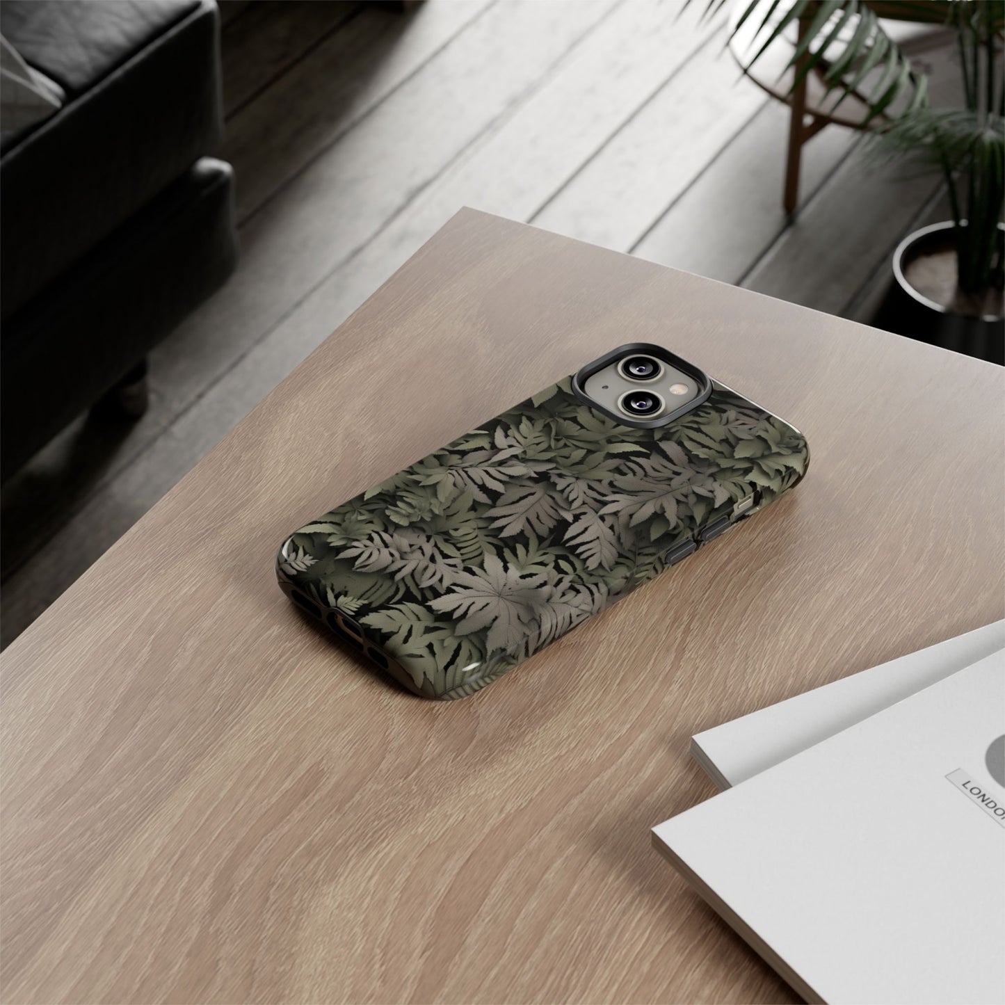 LEAF phone case TOUGH iPhone 16/15/14/13/12/11 Pro Max | Galaxy S24/S23/S22 Ultra | Pixel 7/8/9 | Slim & Tough