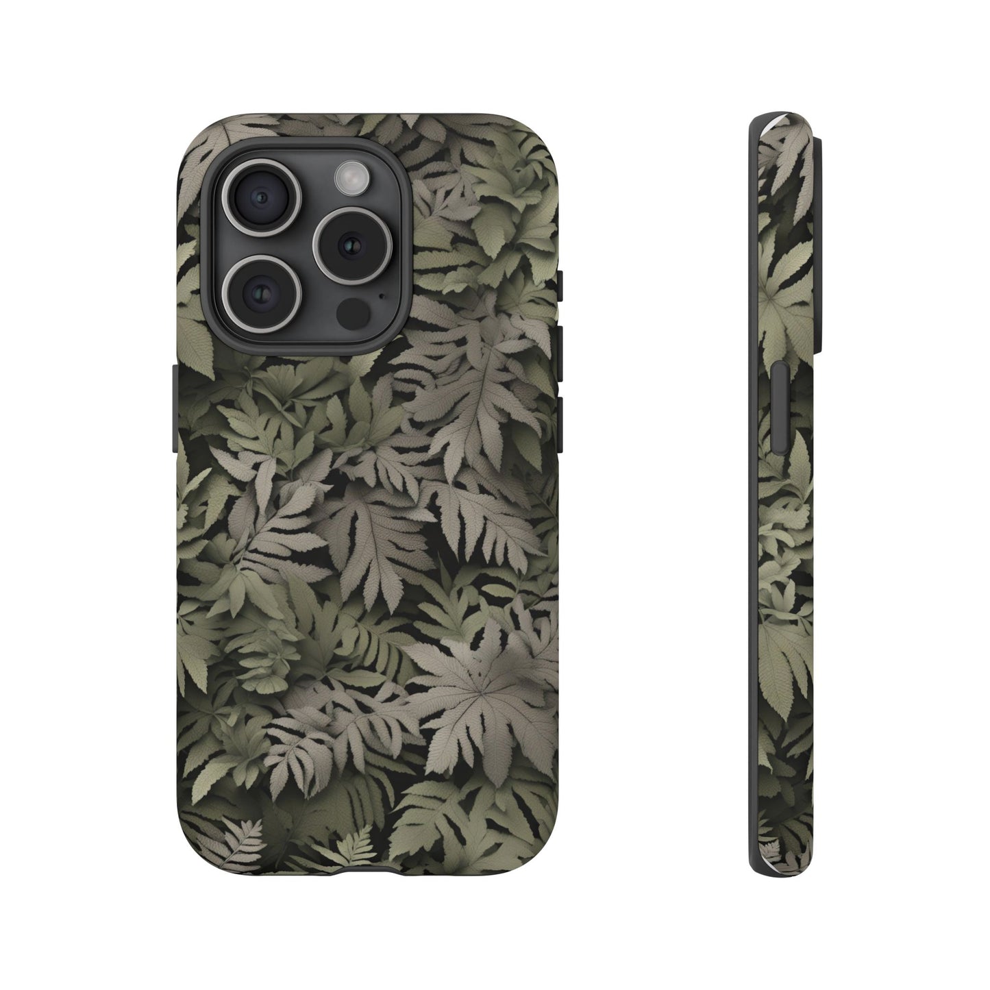 LEAF phone case TOUGH iPhone 16/15/14/13/12/11 Pro Max | Galaxy S24/S23/S22 Ultra | Pixel 7/8/9 | Slim & Tough