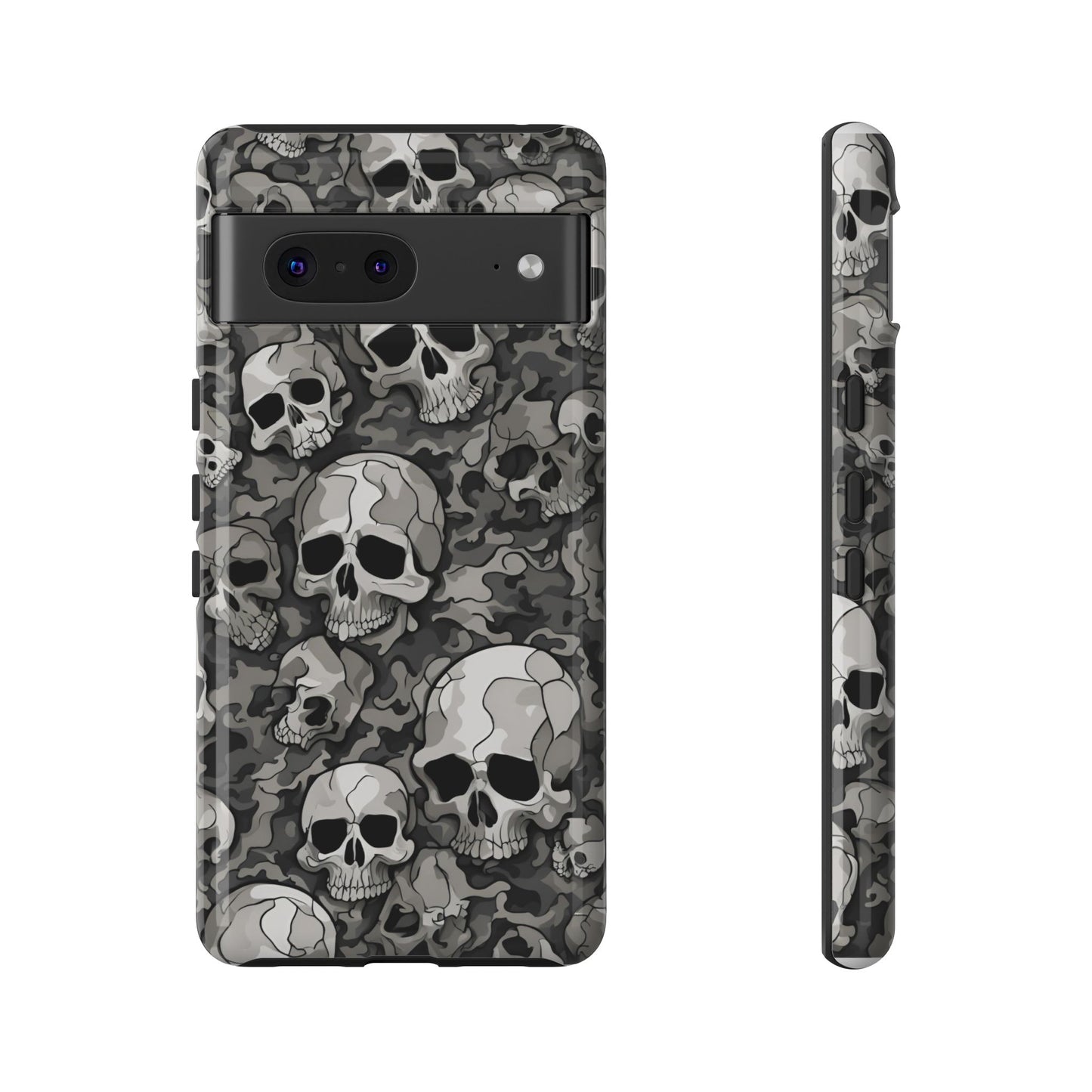 SKULL phone case TOUGH iPhone 16/15/14/13/12/11 Pro Max | Galaxy S24/S23/S22 Ultra | Pixel 7/8/9 | Slim & Tough