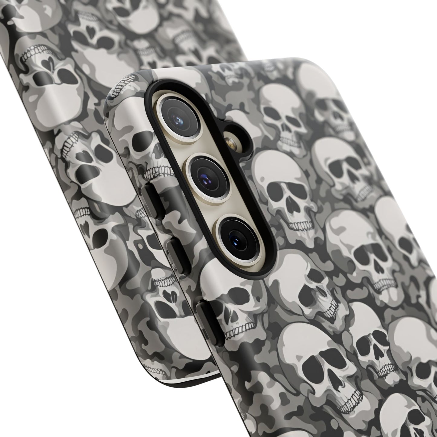 SKULL phone case TOUGH iPhone 16/15/14/13/12/11 Pro Max | Galaxy S24/S23/S22 Ultra | Pixel 7/8/9 | Slim & Tough