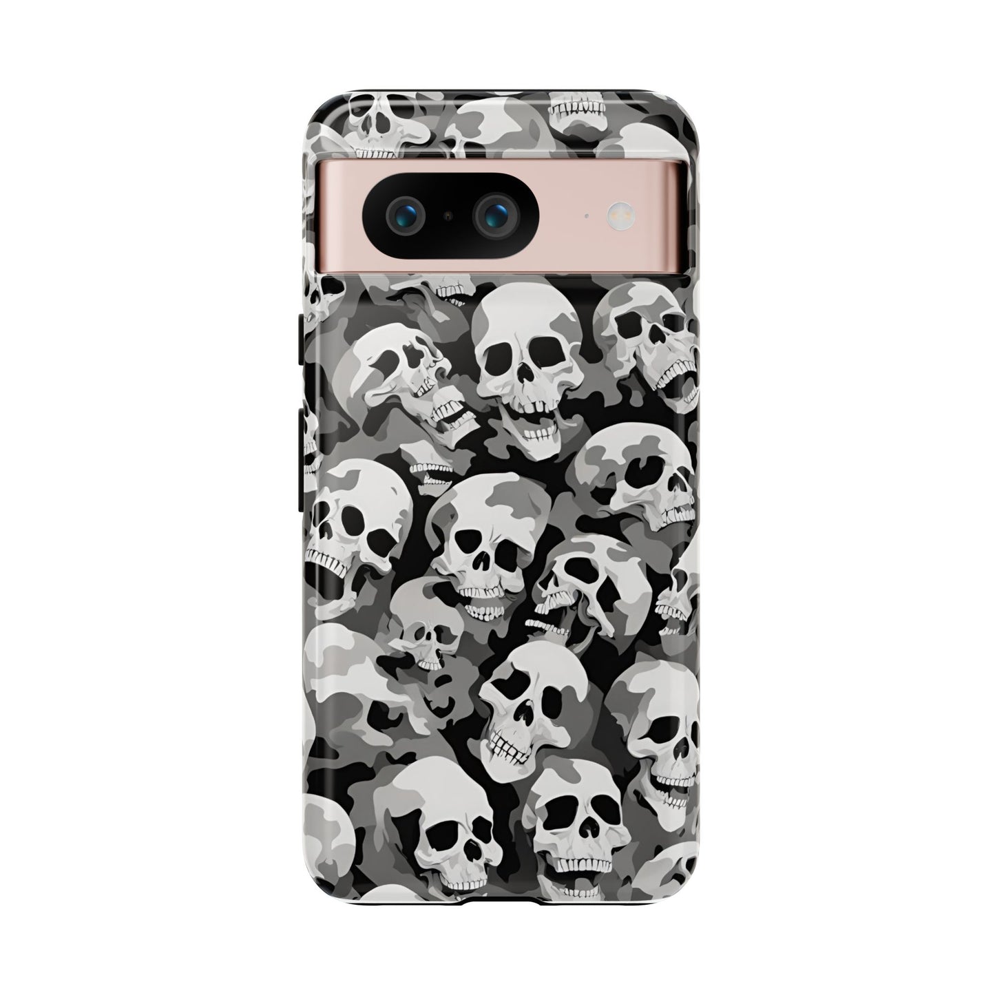 SKULL phone case TOUGH iPhone 16/15/14/13/12/11 Pro Max | Galaxy S24/S23/S22 Ultra | Pixel 7/8/9 | Slim & Tough