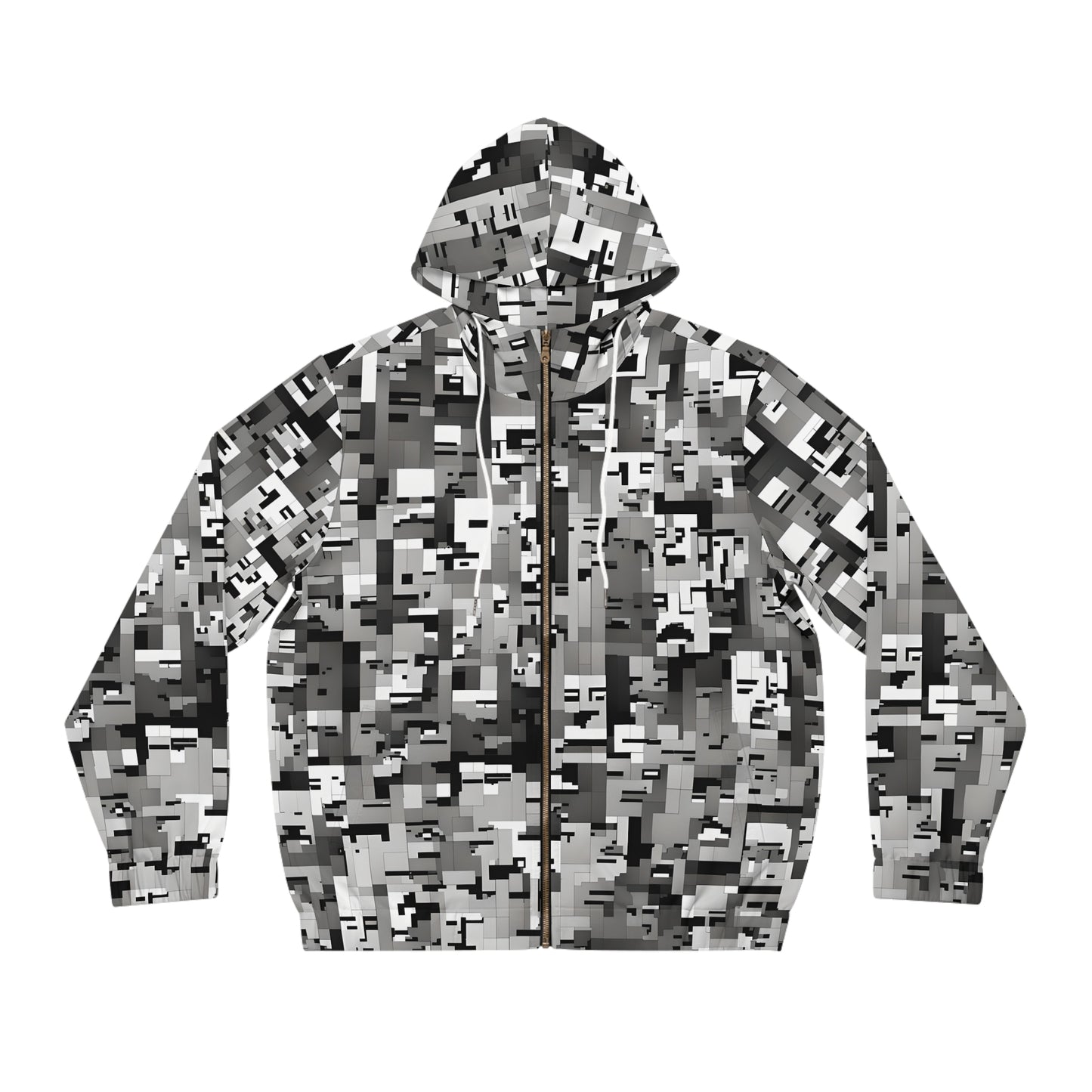 Anti Facial Recognition Hoodie, Anti Surveillance Clothing for Gamers 16-bit design