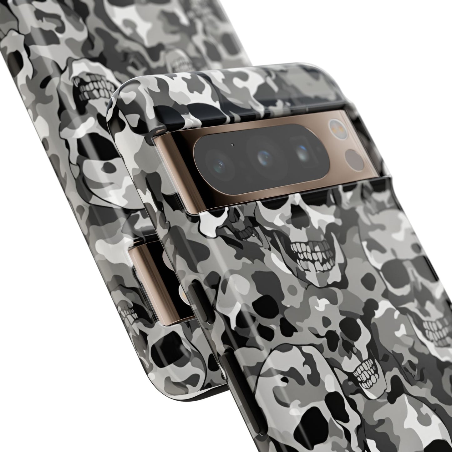 SKULL CAMO phone case TOUGH iPhone 16/15/14/13/12/11 Pro Max | Galaxy S24/S23/S22 Ultra | Pixel 7/8/9 | Slim & Tough