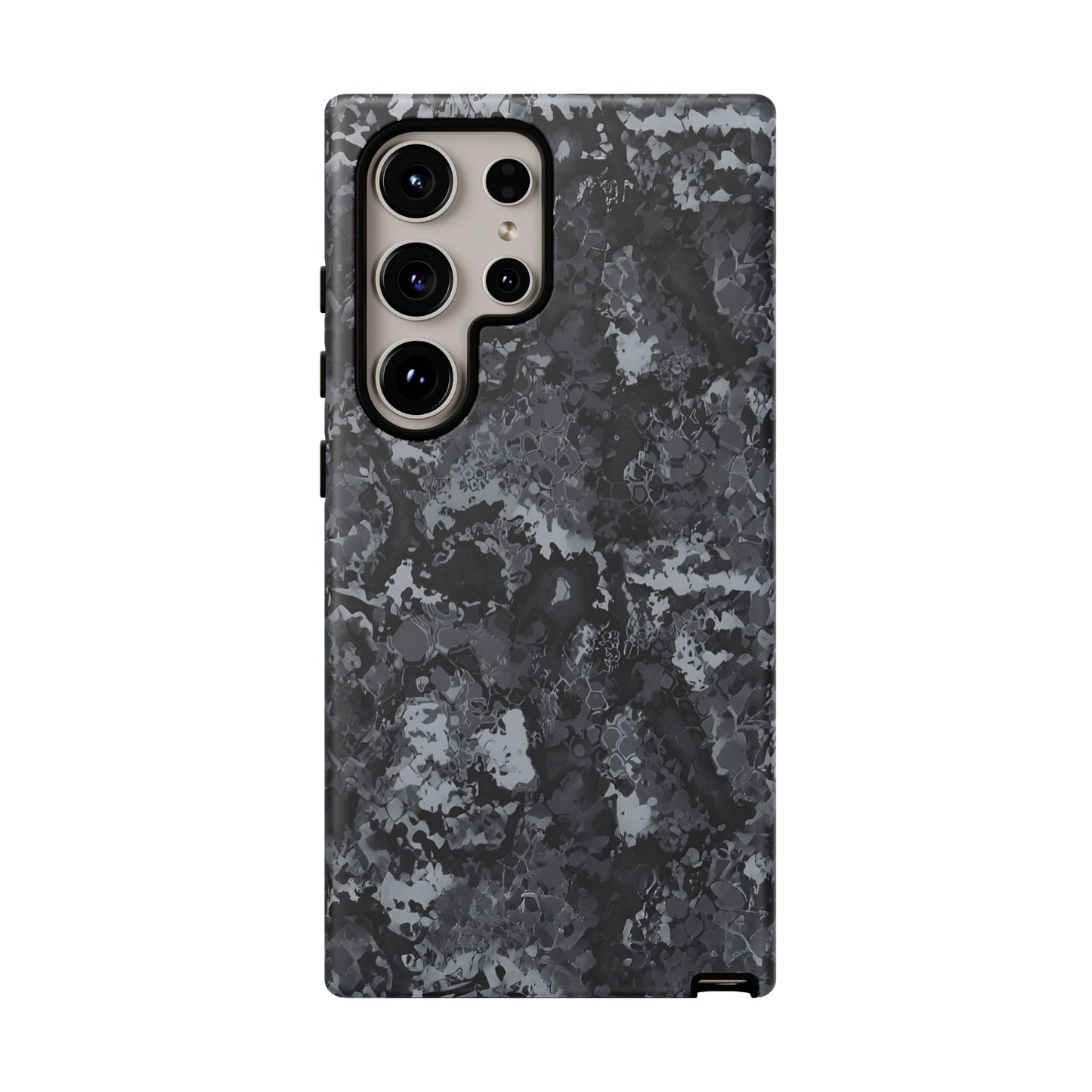 BLACK CAMO phone case TOUGH iPhone 16/15/14/13/12/11 Pro Max | Galaxy S24/S23/S22 Ultra | Pixel 7/8/9 | Slim & Tough