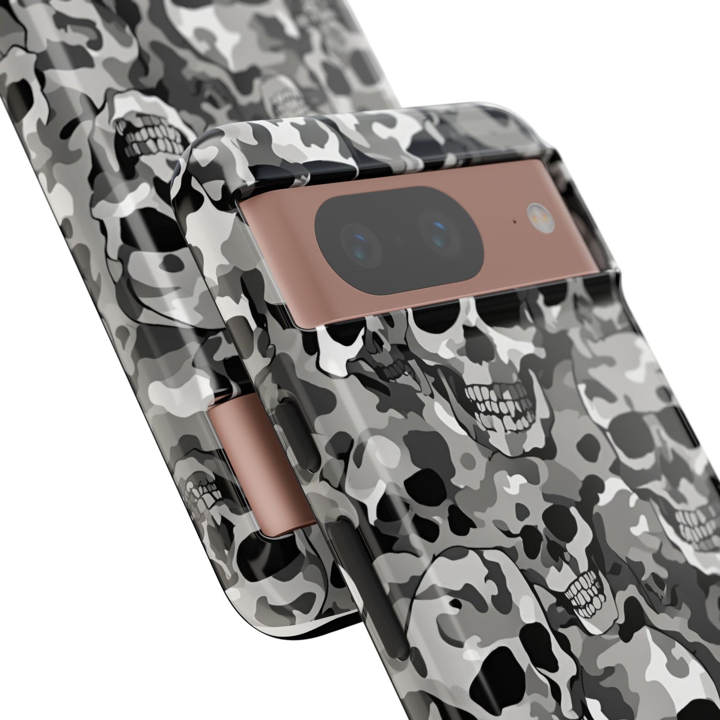 SKULL CAMO phone case TOUGH iPhone 16/15/14/13/12/11 Pro Max | Galaxy S24/S23/S22 Ultra | Pixel 7/8/9 | Slim & Tough