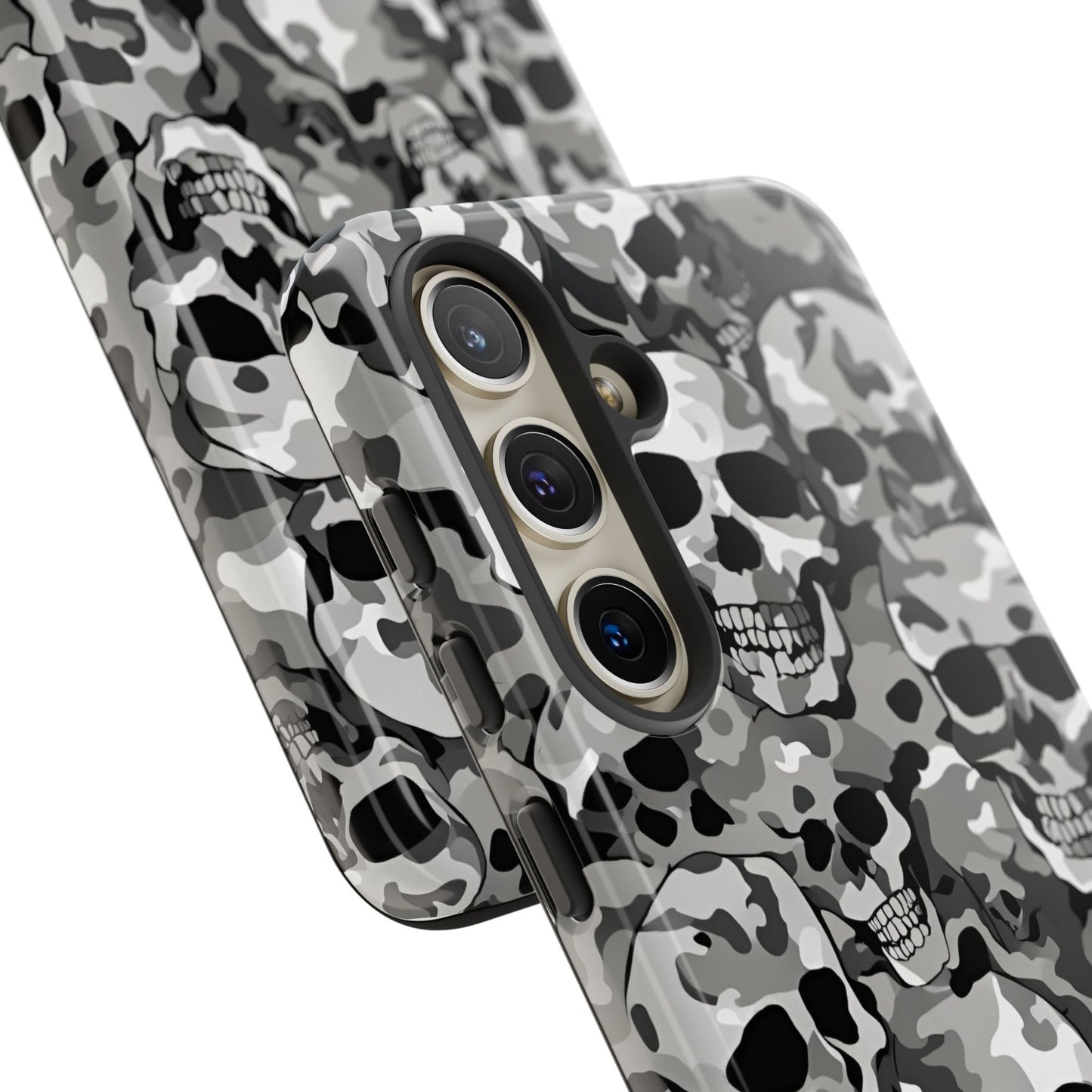 SKULL CAMO phone case TOUGH iPhone 16/15/14/13/12/11 Pro Max | Galaxy S24/S23/S22 Ultra | Pixel 7/8/9 | Slim & Tough