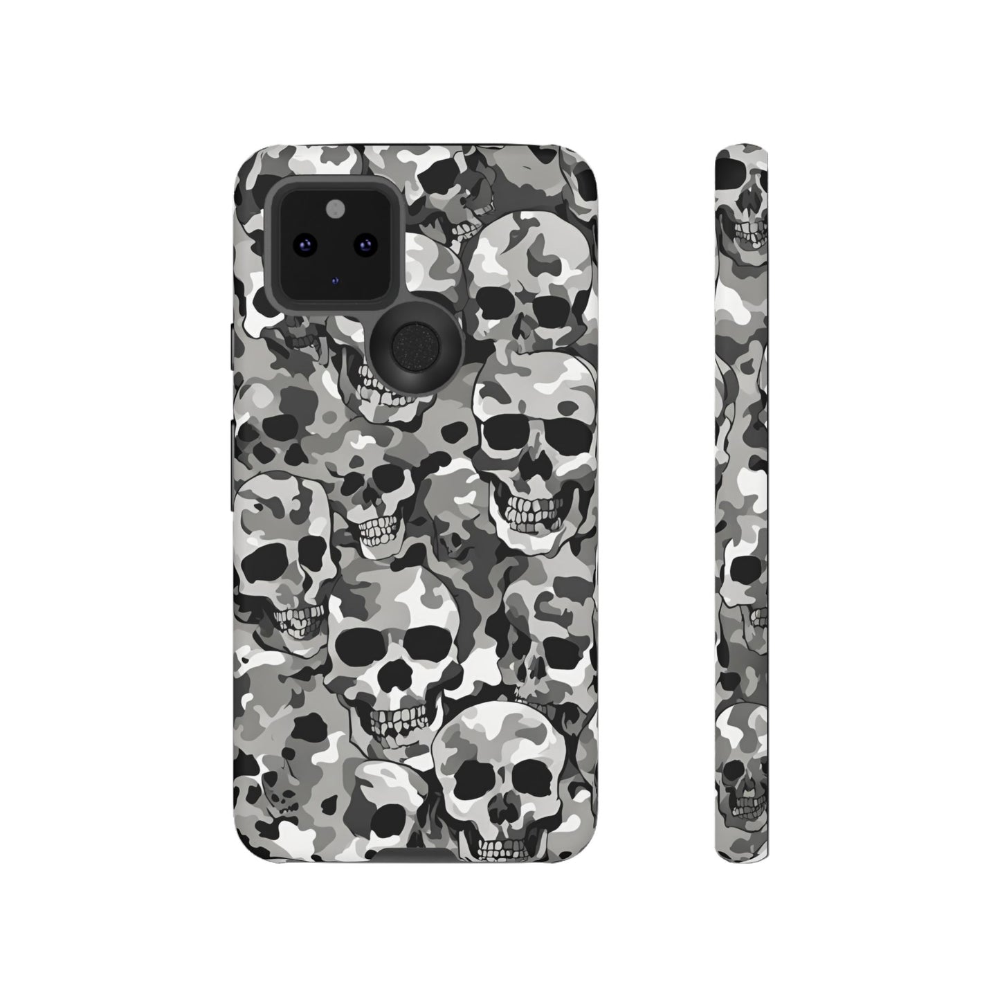 SKULL CAMO phone case TOUGH iPhone 16/15/14/13/12/11 Pro Max | Galaxy S24/S23/S22 Ultra | Pixel 7/8/9 | Slim & Tough