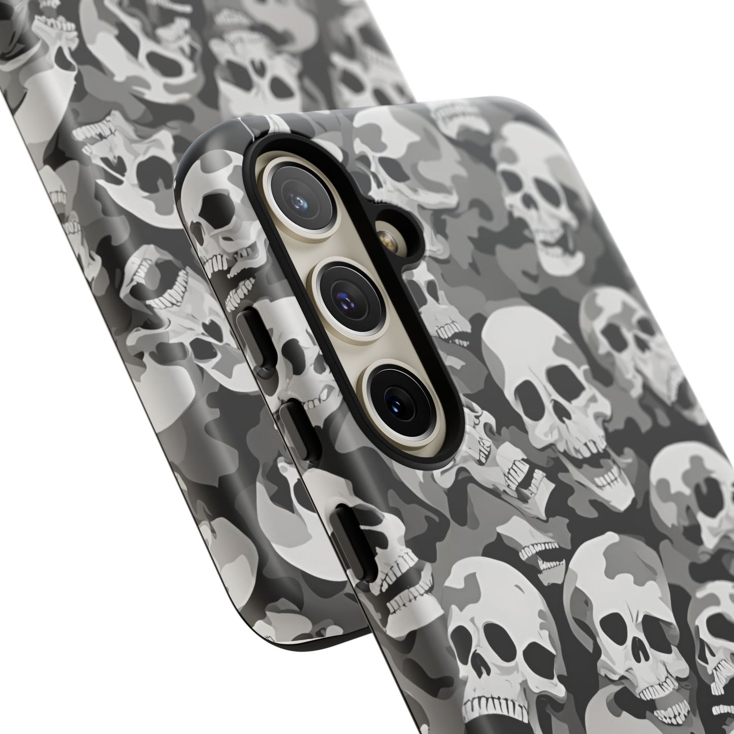 SKULL phone case TOUGH iPhone 16/15/14/13/12/11 Pro Max | Galaxy S24/S23/S22 Ultra | Pixel 7/8/9 | Slim & Tough