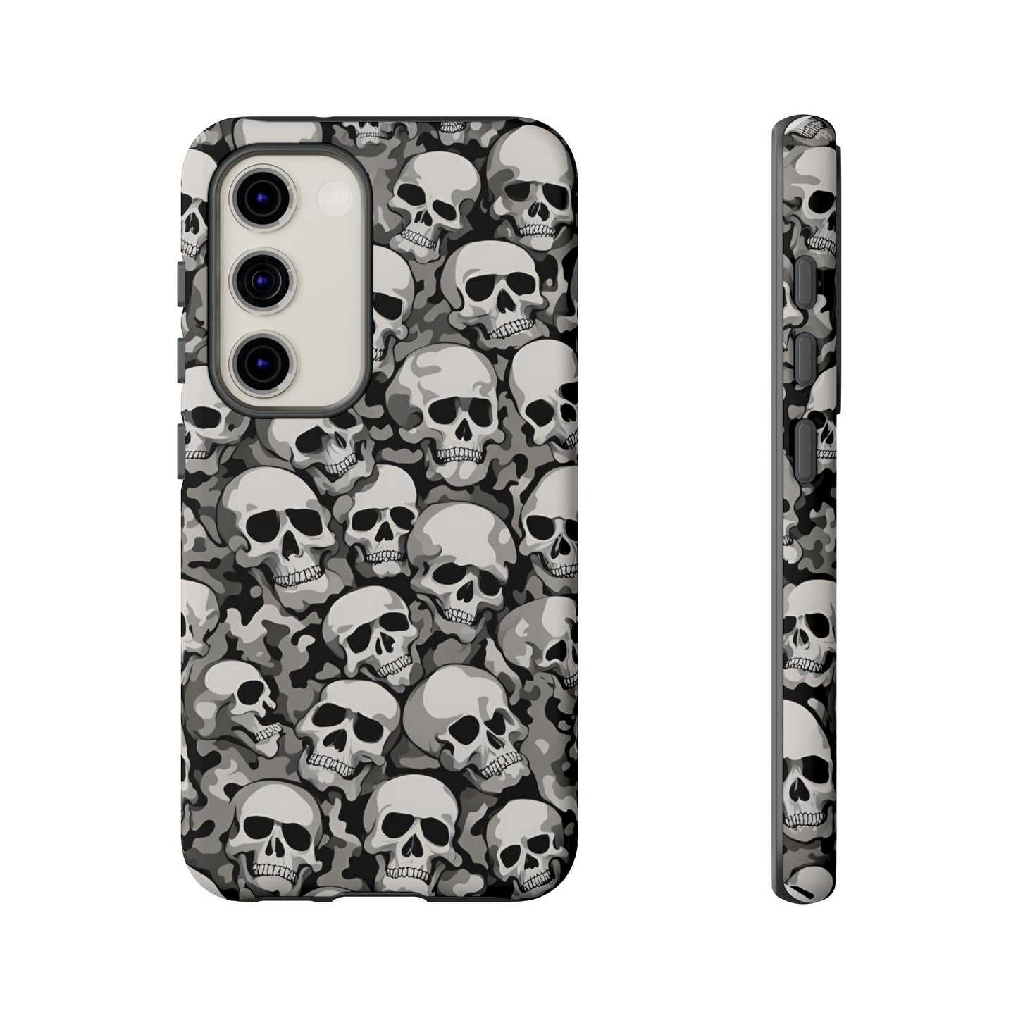 SKULL phone case TOUGH iPhone 16/15/14/13/12/11 Pro Max | Galaxy S24/S23/S22 Ultra | Pixel 7/8/9 | Slim & Tough