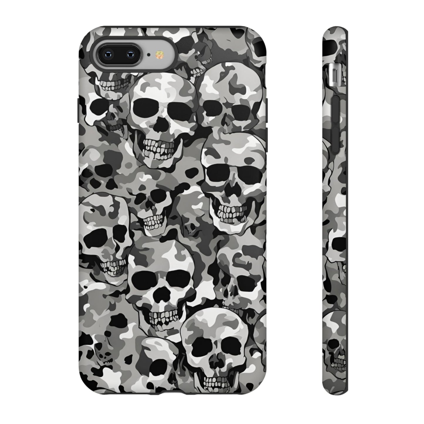 SKULL CAMO phone case TOUGH iPhone 16/15/14/13/12/11 Pro Max | Galaxy S24/S23/S22 Ultra | Pixel 7/8/9 | Slim & Tough