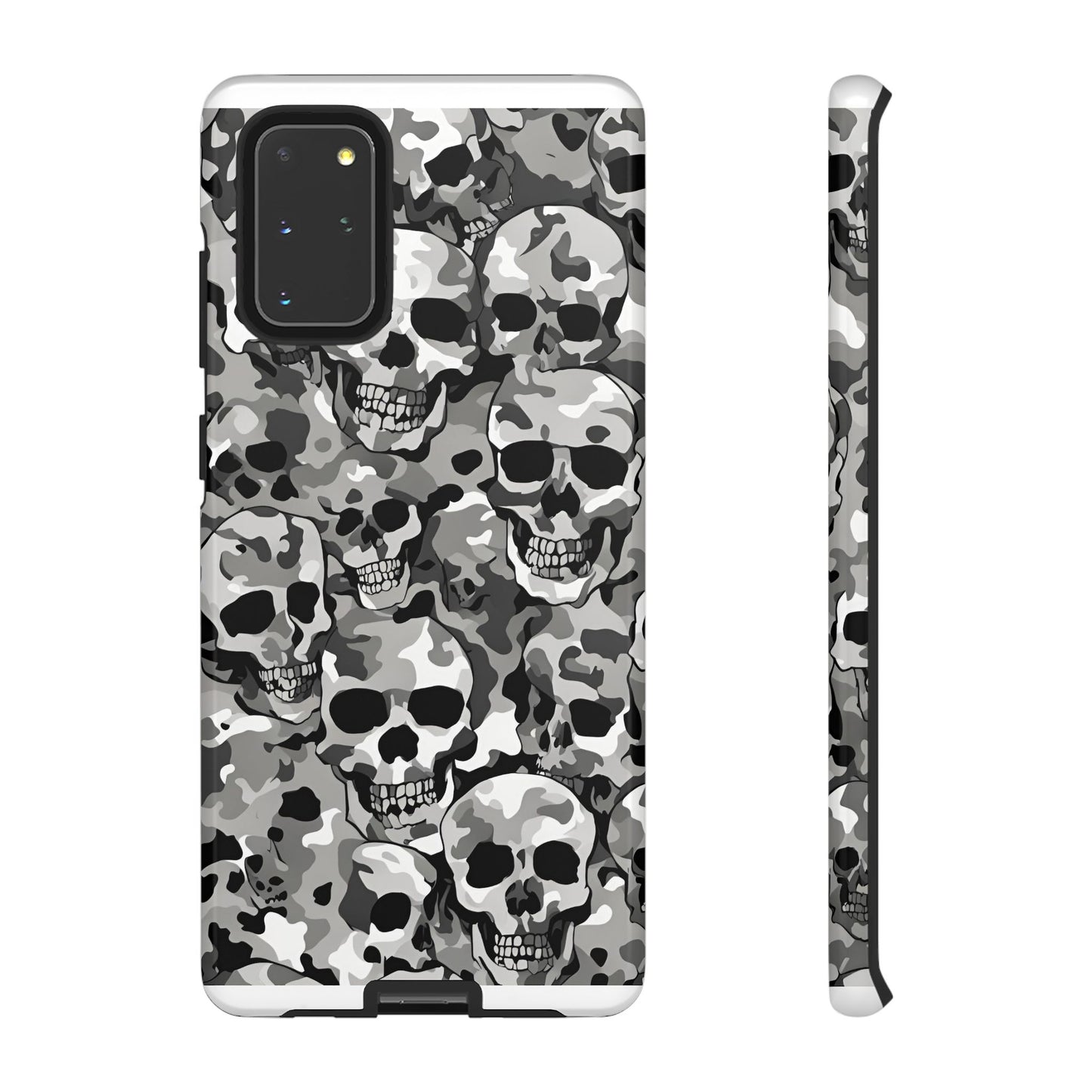 SKULL CAMO phone case TOUGH iPhone 16/15/14/13/12/11 Pro Max | Galaxy S24/S23/S22 Ultra | Pixel 7/8/9 | Slim & Tough