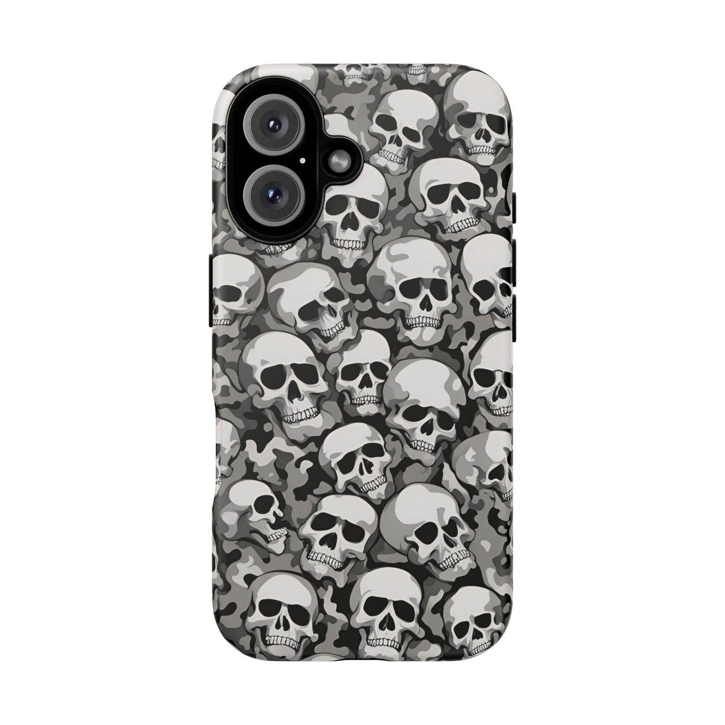 SKULL phone case TOUGH iPhone 16/15/14/13/12/11 Pro Max | Galaxy S24/S23/S22 Ultra | Pixel 7/8/9 | Slim & Tough