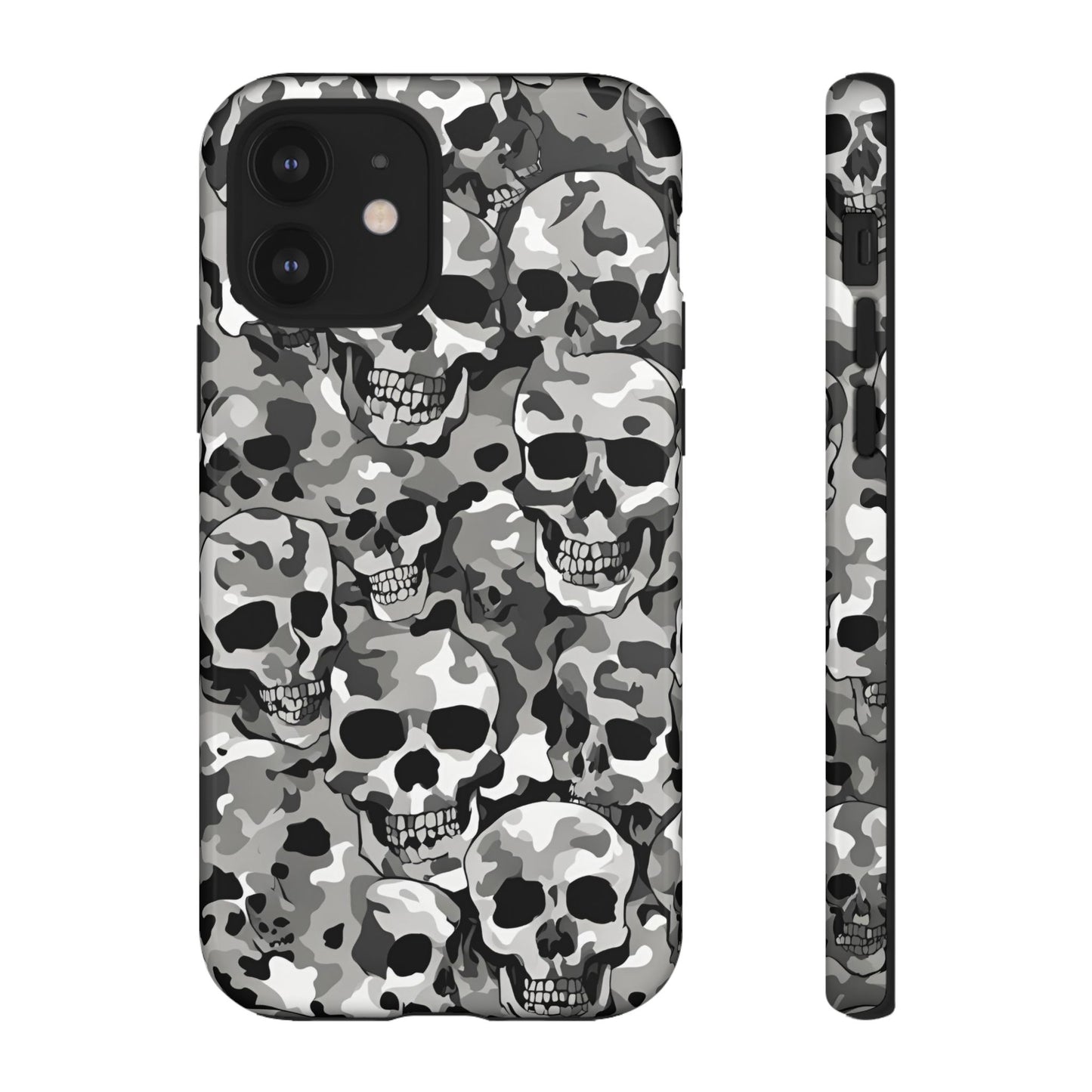 SKULL CAMO phone case TOUGH iPhone 16/15/14/13/12/11 Pro Max | Galaxy S24/S23/S22 Ultra | Pixel 7/8/9 | Slim & Tough