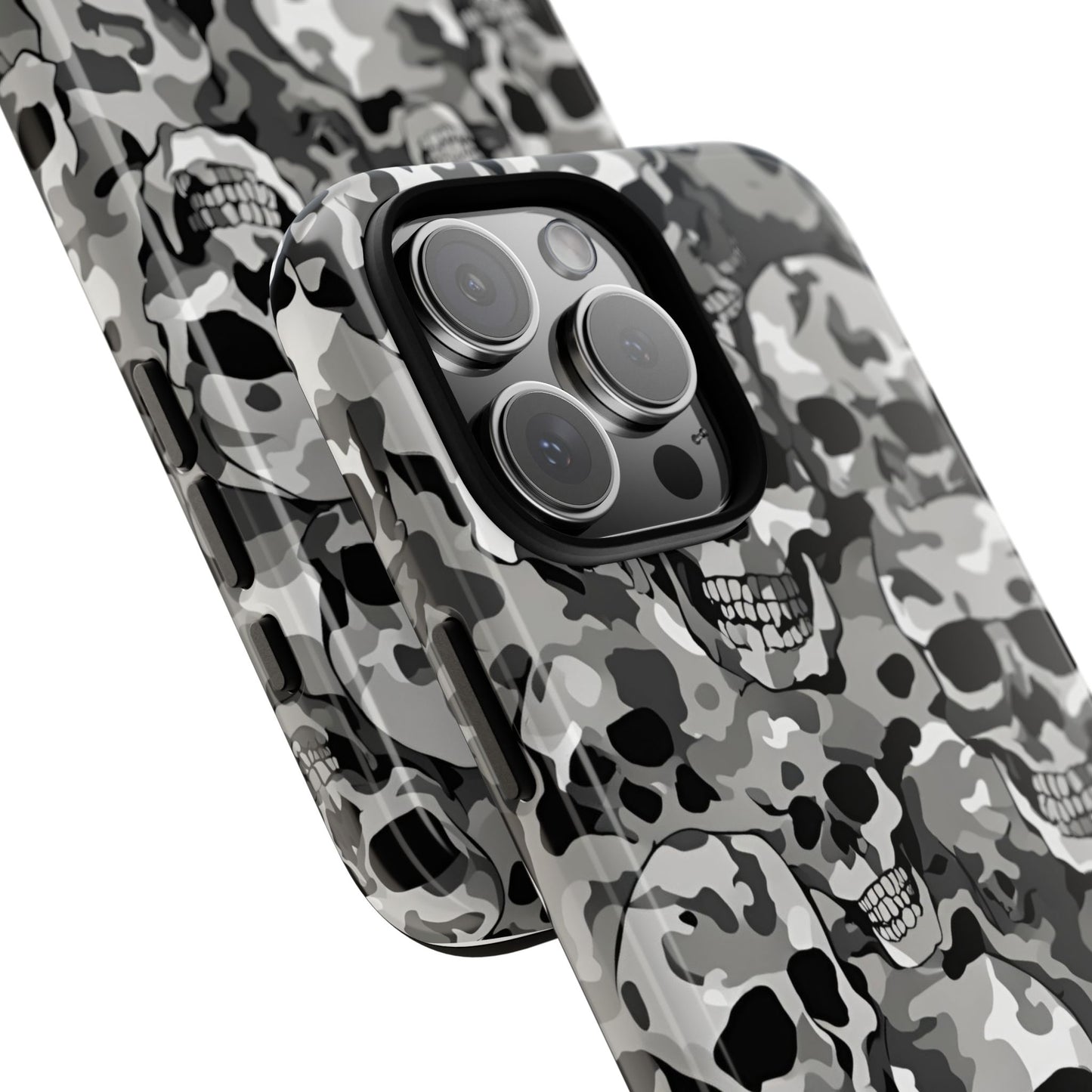 SKULL CAMO phone case TOUGH iPhone 16/15/14/13/12/11 Pro Max | Galaxy S24/S23/S22 Ultra | Pixel 7/8/9 | Slim & Tough