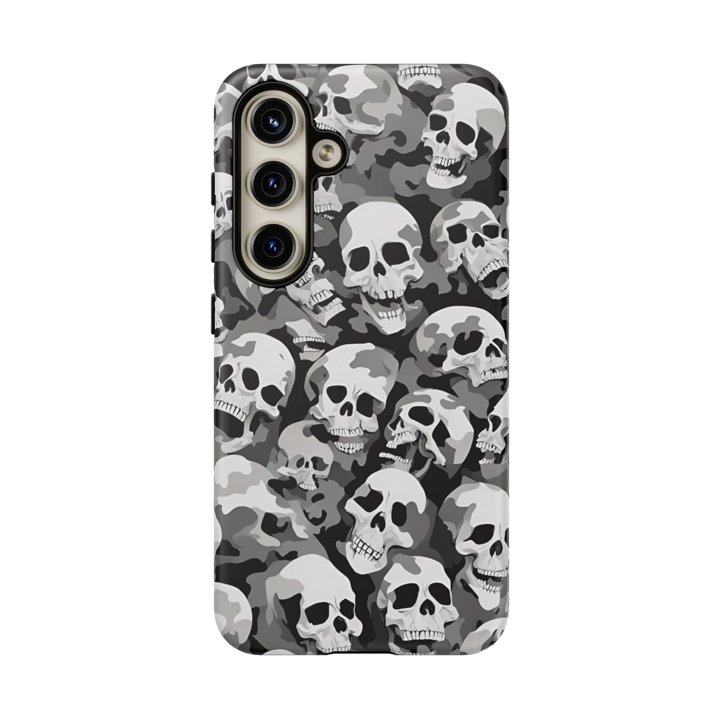 SKULL phone case TOUGH iPhone 16/15/14/13/12/11 Pro Max | Galaxy S24/S23/S22 Ultra | Pixel 7/8/9 | Slim & Tough