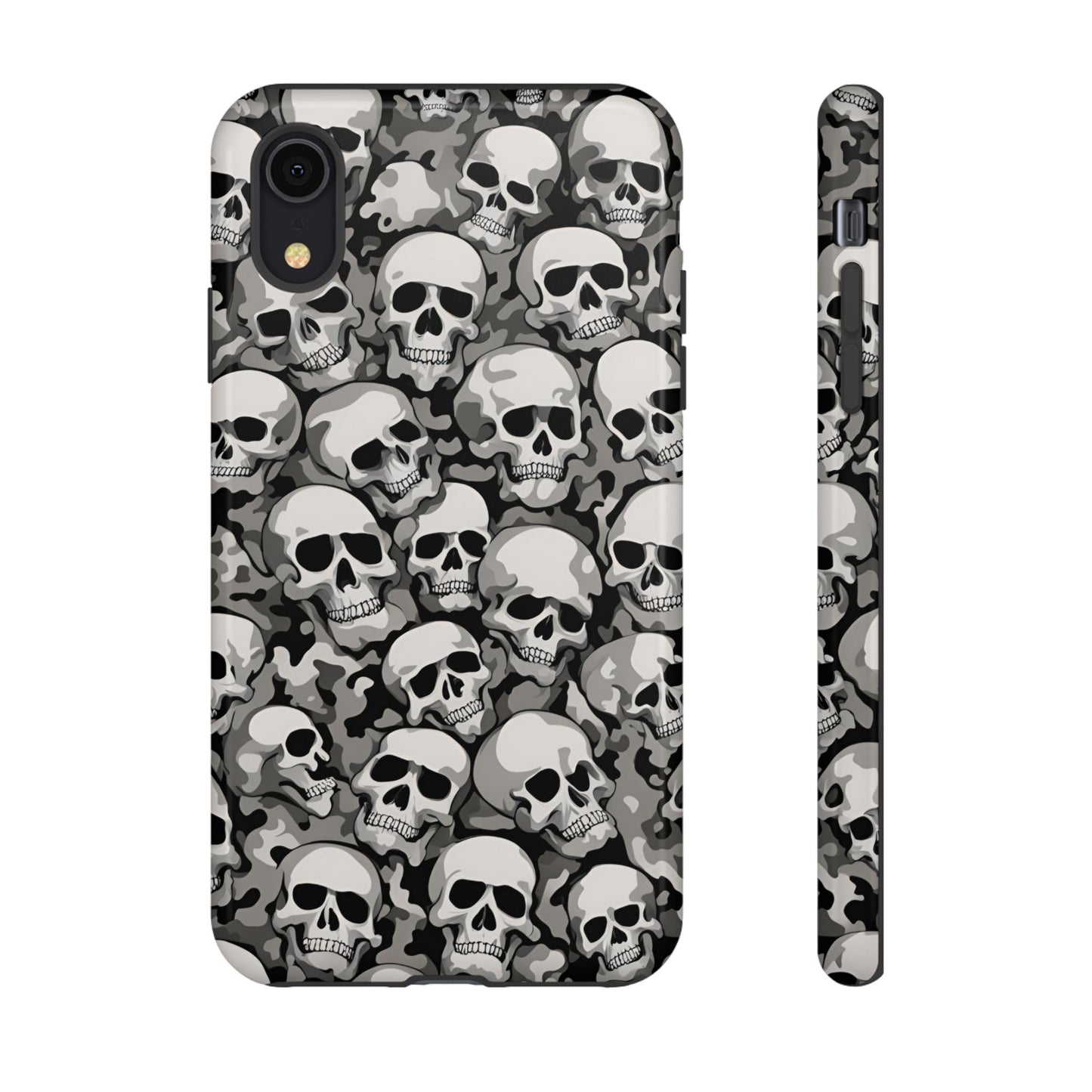 SKULL phone case TOUGH iPhone 16/15/14/13/12/11 Pro Max | Galaxy S24/S23/S22 Ultra | Pixel 7/8/9 | Slim & Tough