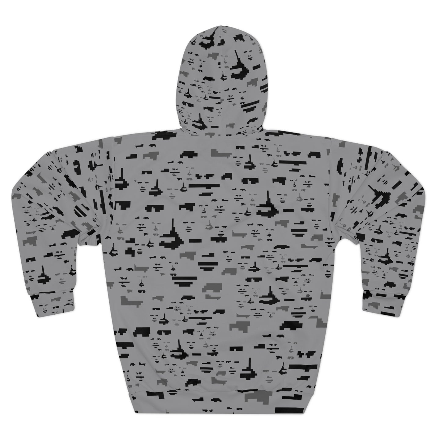 Anti Facial Recognition Hoodie, Anti Surveillance Clothing for Tech Data Privacy Protestors