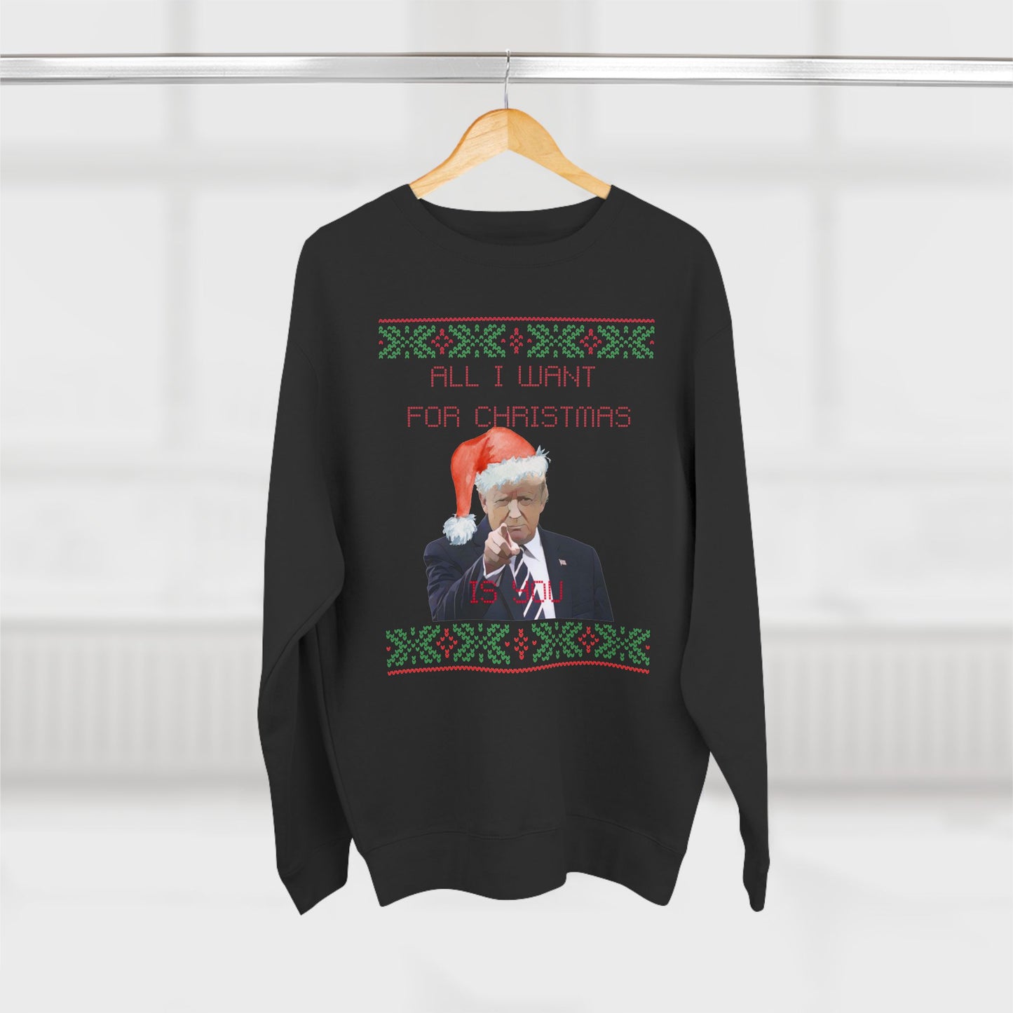 His Hers Trump Christmas Sweater