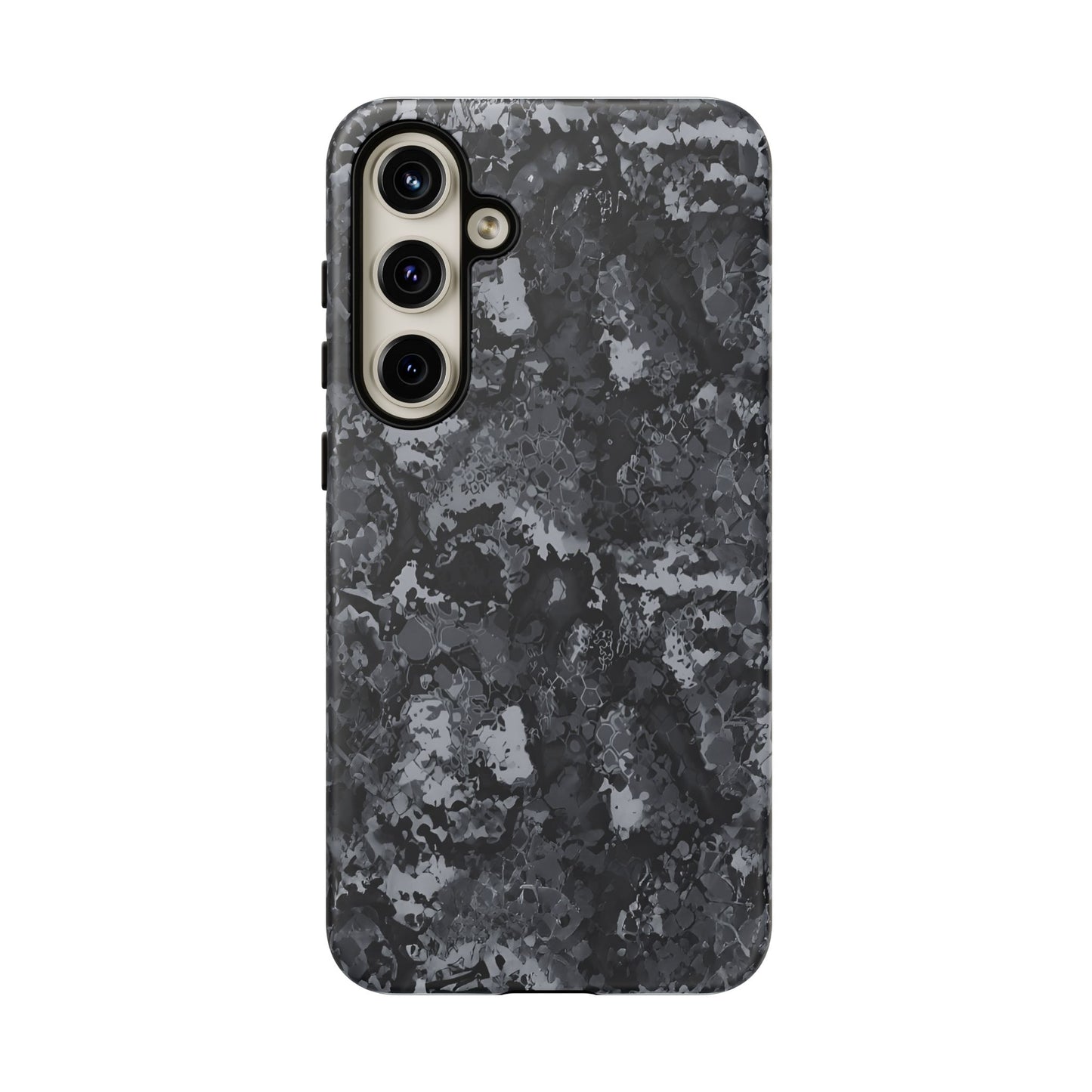 BLACK CAMO phone case TOUGH iPhone 16/15/14/13/12/11 Pro Max | Galaxy S24/S23/S22 Ultra | Pixel 7/8/9 | Slim & Tough