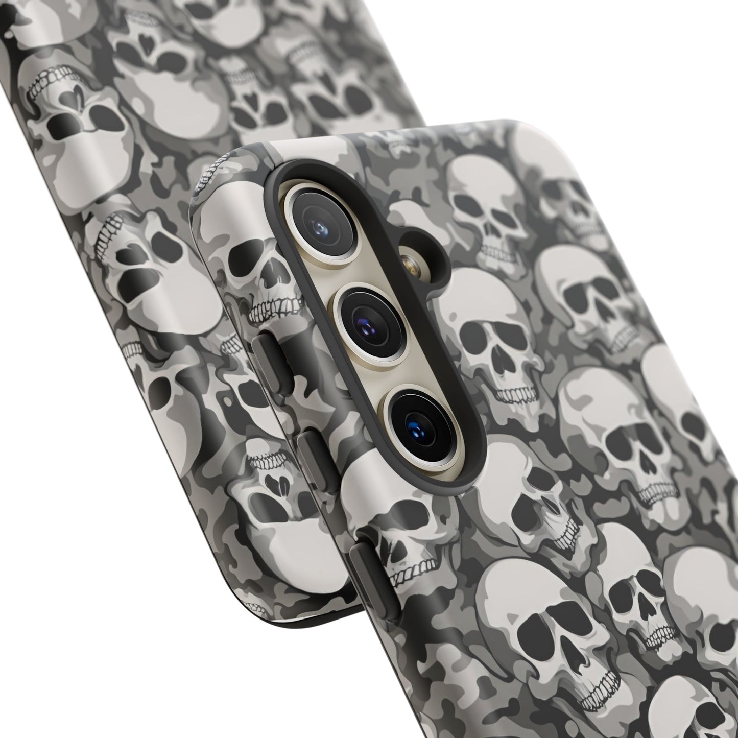 SKULL phone case TOUGH iPhone 16/15/14/13/12/11 Pro Max | Galaxy S24/S23/S22 Ultra | Pixel 7/8/9 | Slim & Tough