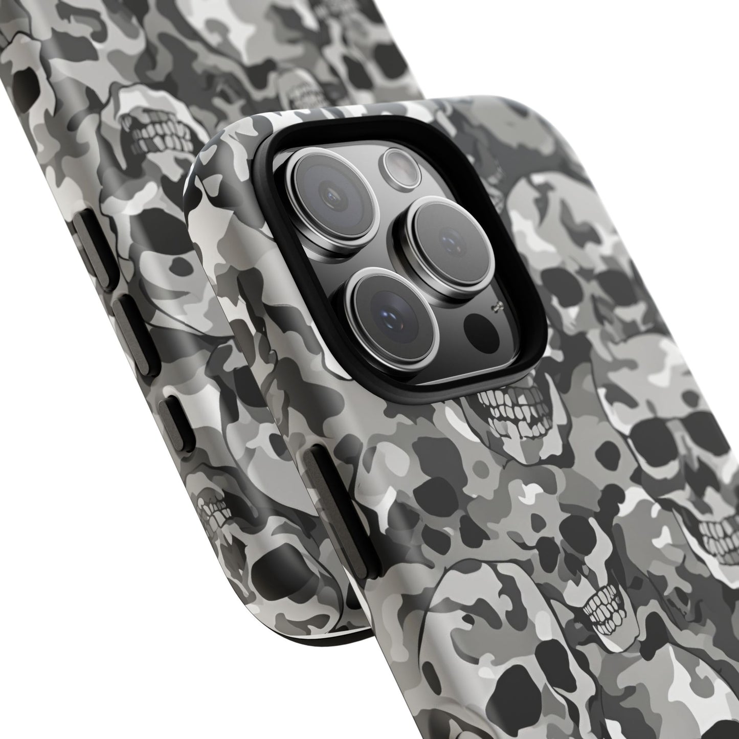 SKULL CAMO phone case TOUGH iPhone 16/15/14/13/12/11 Pro Max | Galaxy S24/S23/S22 Ultra | Pixel 7/8/9 | Slim & Tough