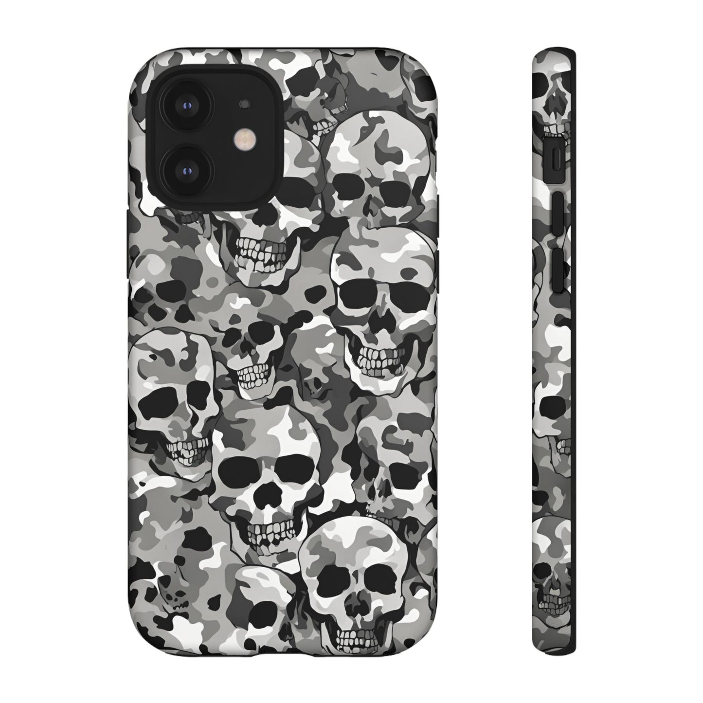 SKULL CAMO phone case TOUGH iPhone 16/15/14/13/12/11 Pro Max | Galaxy S24/S23/S22 Ultra | Pixel 7/8/9 | Slim & Tough