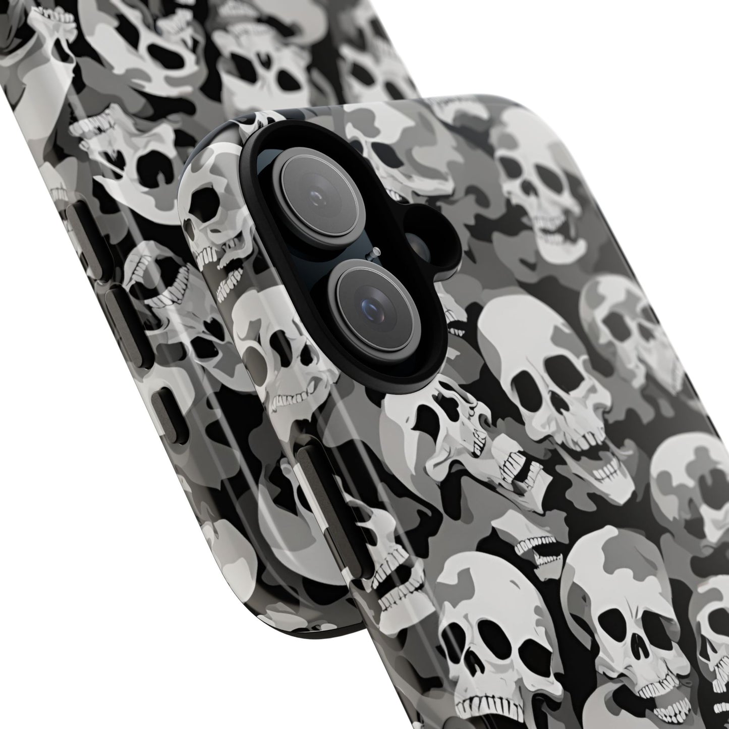 SKULL phone case TOUGH iPhone 16/15/14/13/12/11 Pro Max | Galaxy S24/S23/S22 Ultra | Pixel 7/8/9 | Slim & Tough