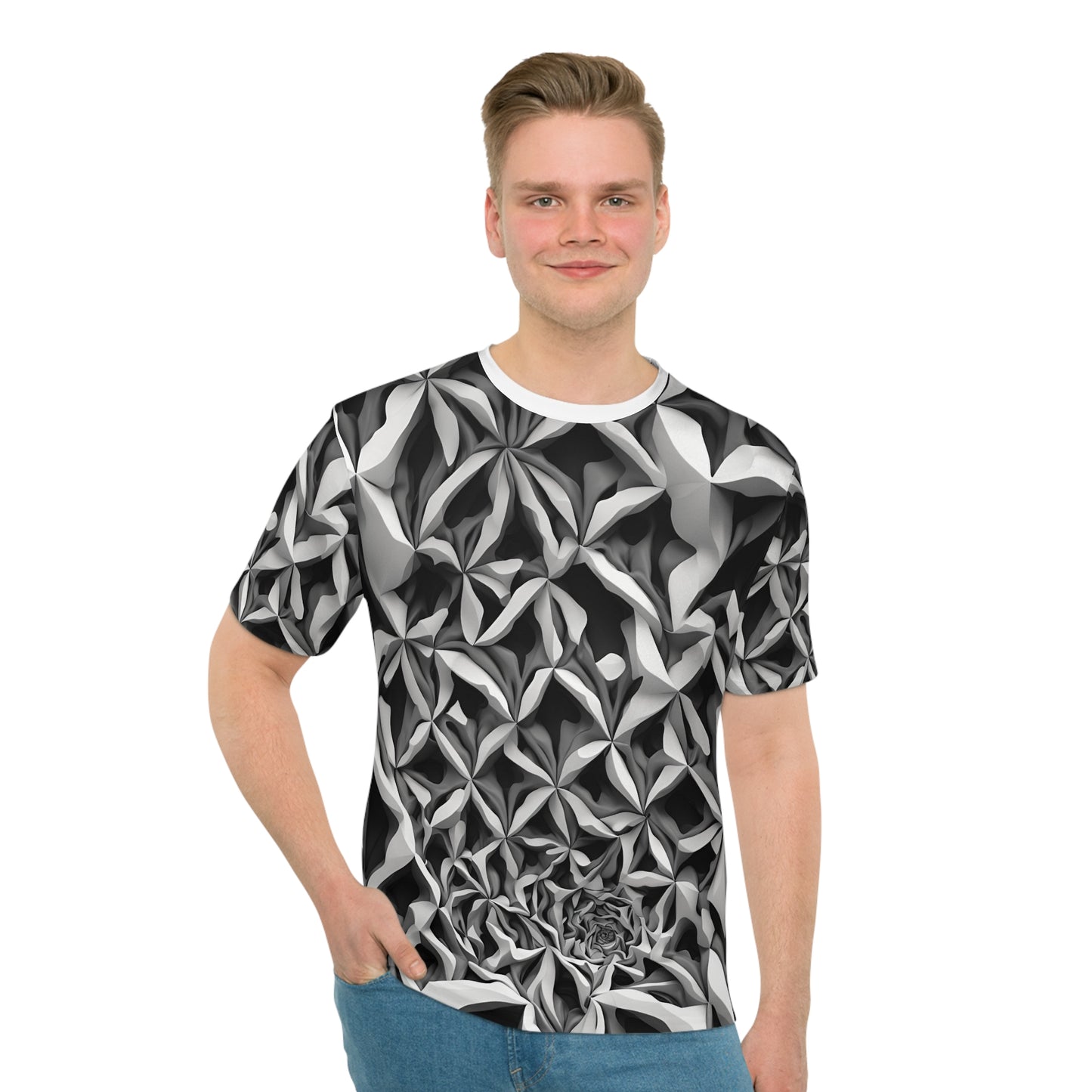 Anti Facial Recognition T-shirt, Anti Surveillance Clothing for Tech Data Privacy Protestors