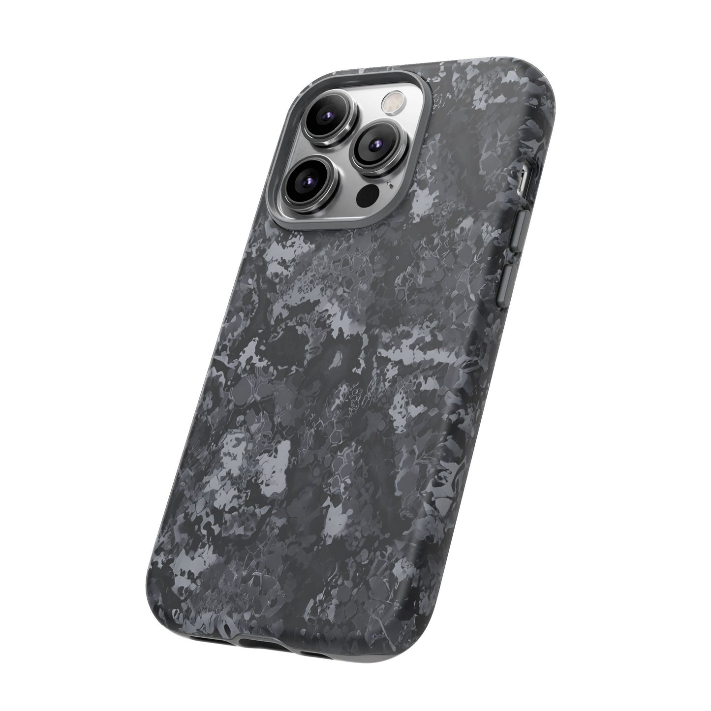 BLACK CAMO phone case TOUGH iPhone 16/15/14/13/12/11 Pro Max | Galaxy S24/S23/S22 Ultra | Pixel 7/8/9 | Slim & Tough