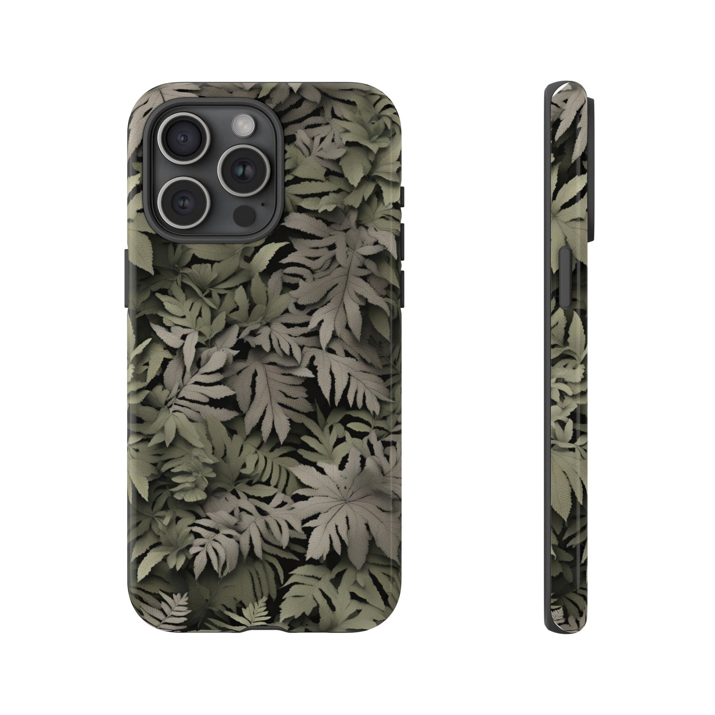 LEAF phone case TOUGH iPhone 16/15/14/13/12/11 Pro Max | Galaxy S24/S23/S22 Ultra | Pixel 7/8/9 | Slim & Tough