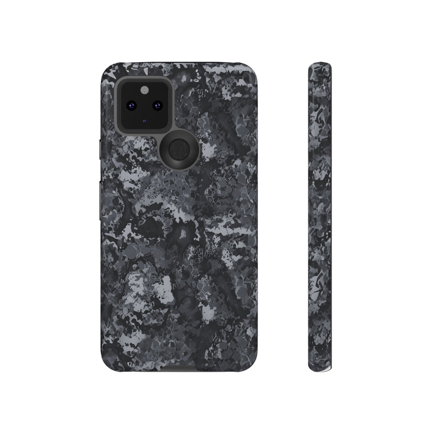 BLACK CAMO phone case TOUGH iPhone 16/15/14/13/12/11 Pro Max | Galaxy S24/S23/S22 Ultra | Pixel 7/8/9 | Slim & Tough