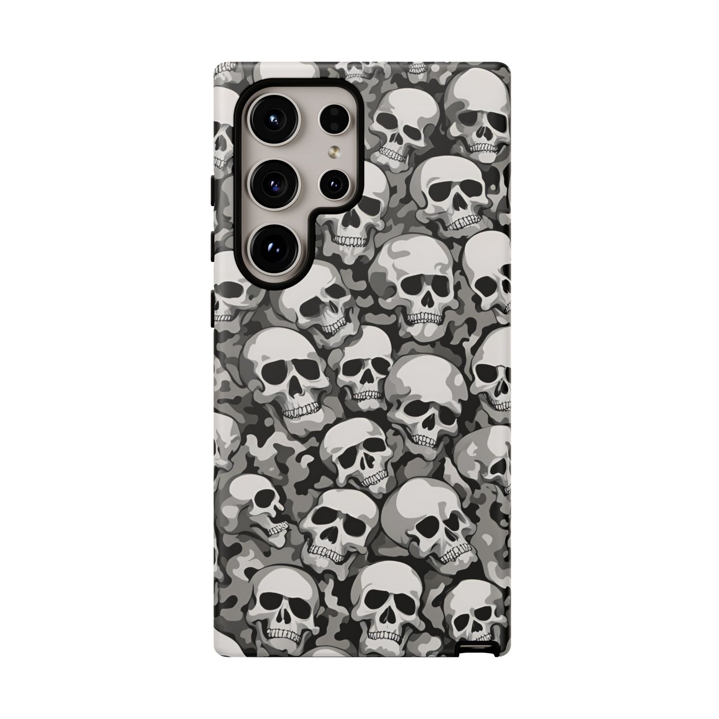 SKULL phone case TOUGH iPhone 16/15/14/13/12/11 Pro Max | Galaxy S24/S23/S22 Ultra | Pixel 7/8/9 | Slim & Tough