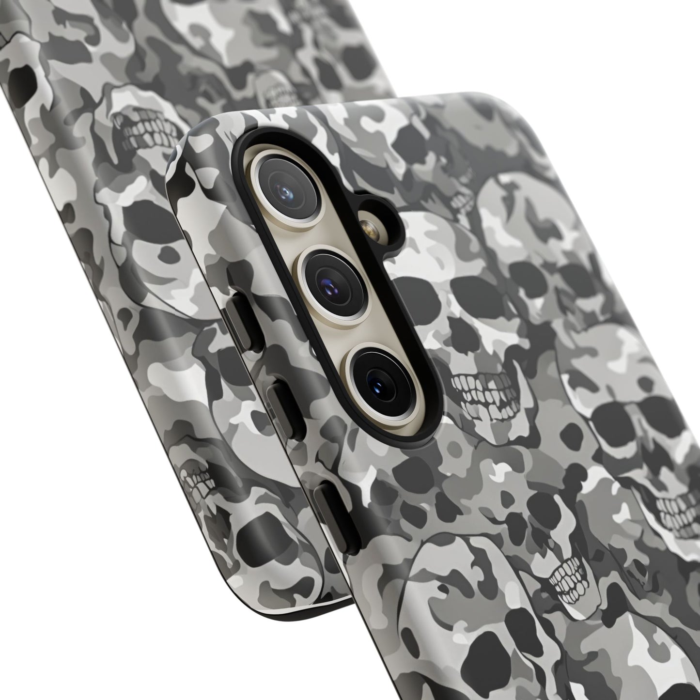 SKULL CAMO phone case TOUGH iPhone 16/15/14/13/12/11 Pro Max | Galaxy S24/S23/S22 Ultra | Pixel 7/8/9 | Slim & Tough