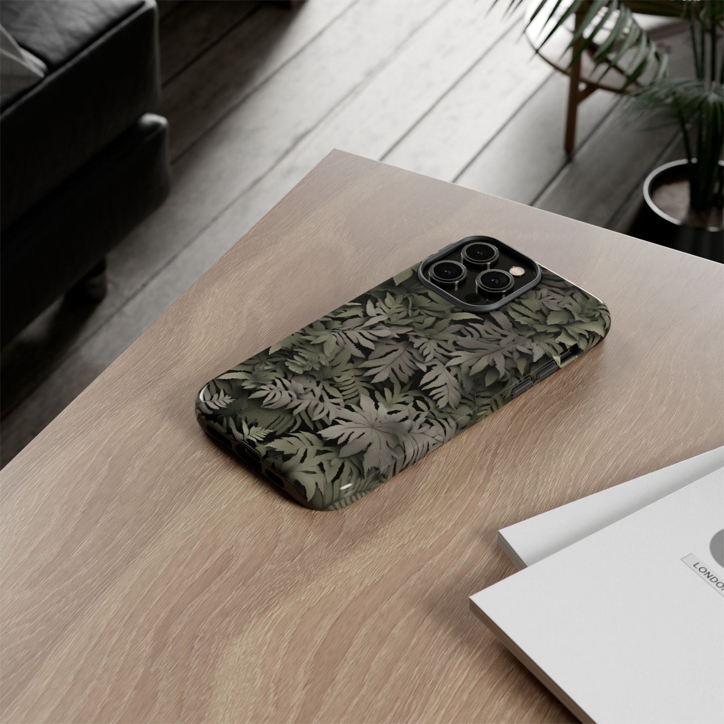 LEAF phone case TOUGH iPhone 16/15/14/13/12/11 Pro Max | Galaxy S24/S23/S22 Ultra | Pixel 7/8/9 | Slim & Tough