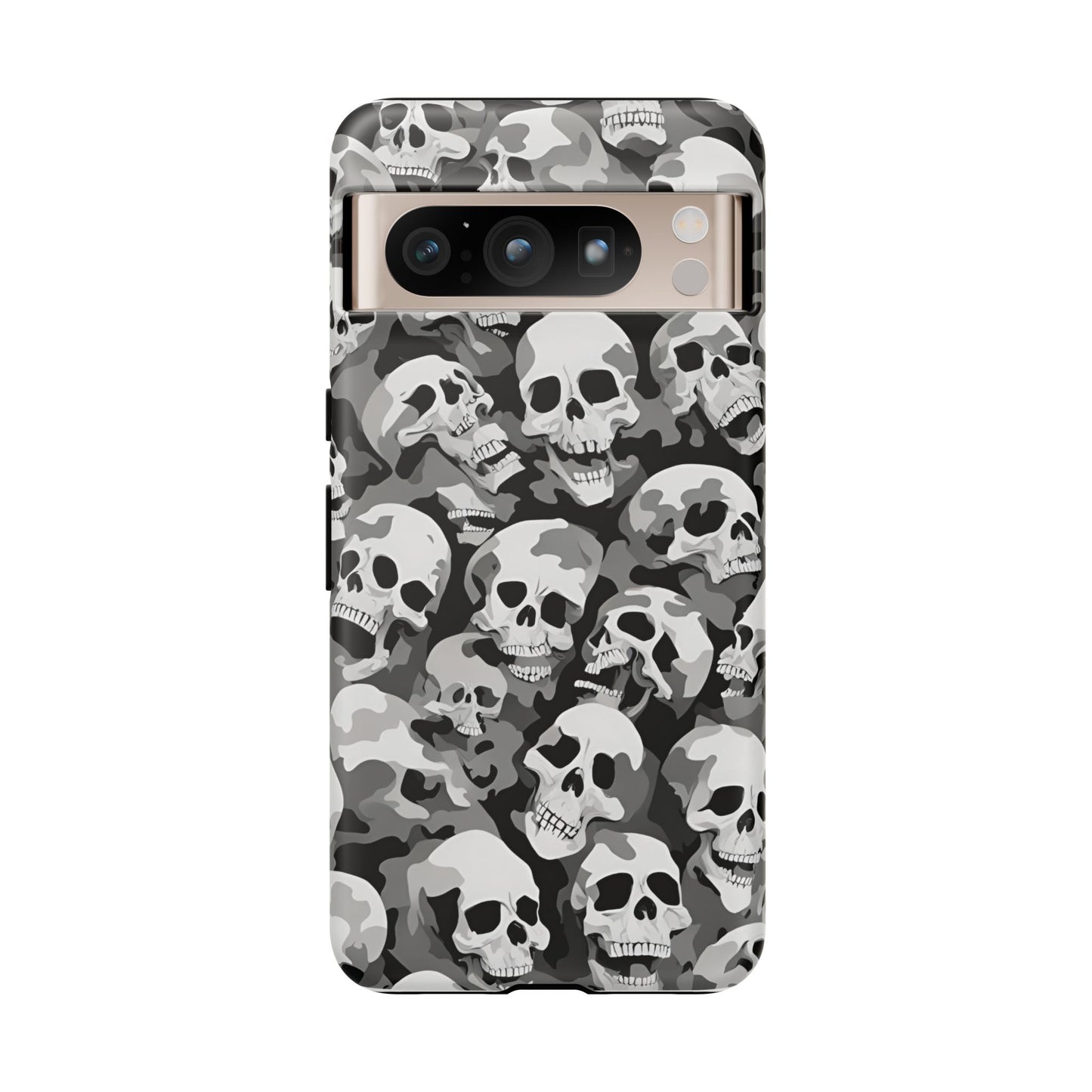 SKULL phone case TOUGH iPhone 16/15/14/13/12/11 Pro Max | Galaxy S24/S23/S22 Ultra | Pixel 7/8/9 | Slim & Tough