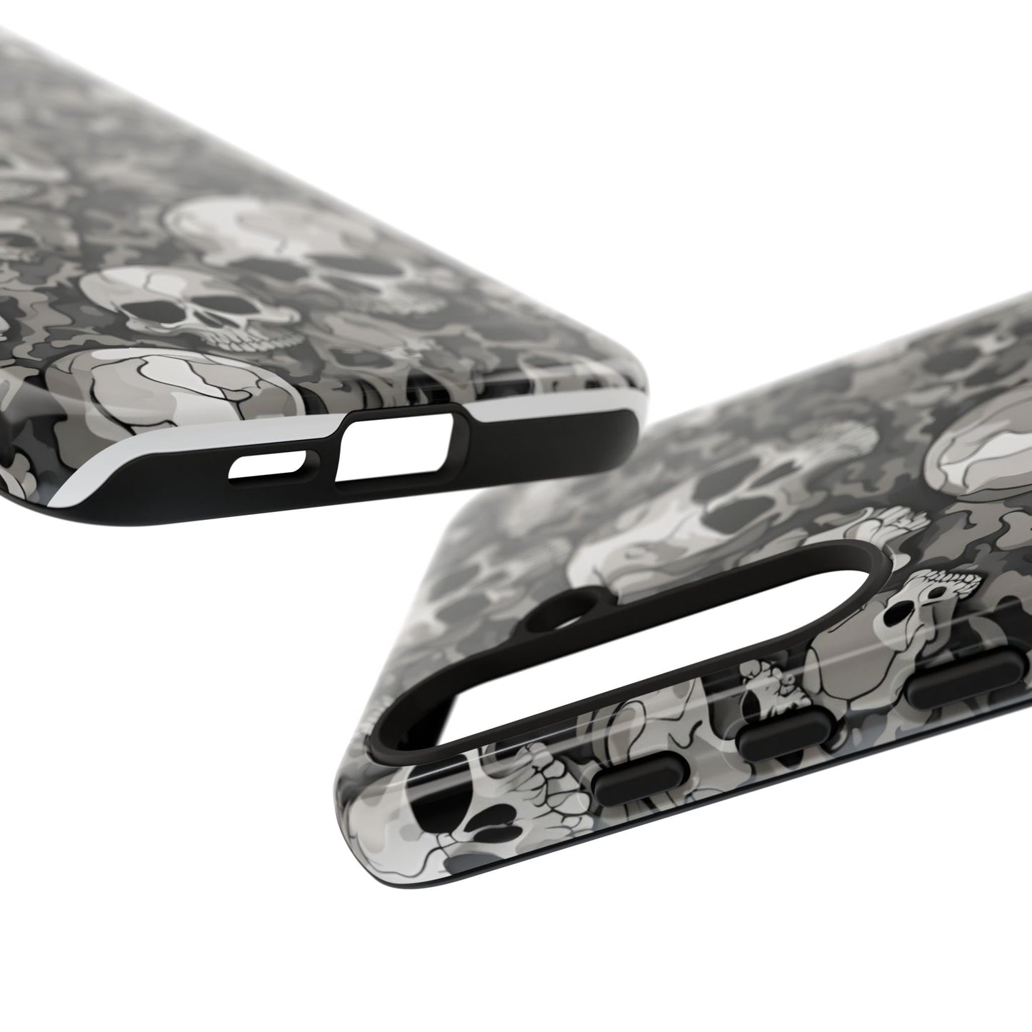 SKULL phone case TOUGH iPhone 16/15/14/13/12/11 Pro Max | Galaxy S24/S23/S22 Ultra | Pixel 7/8/9 | Slim & Tough